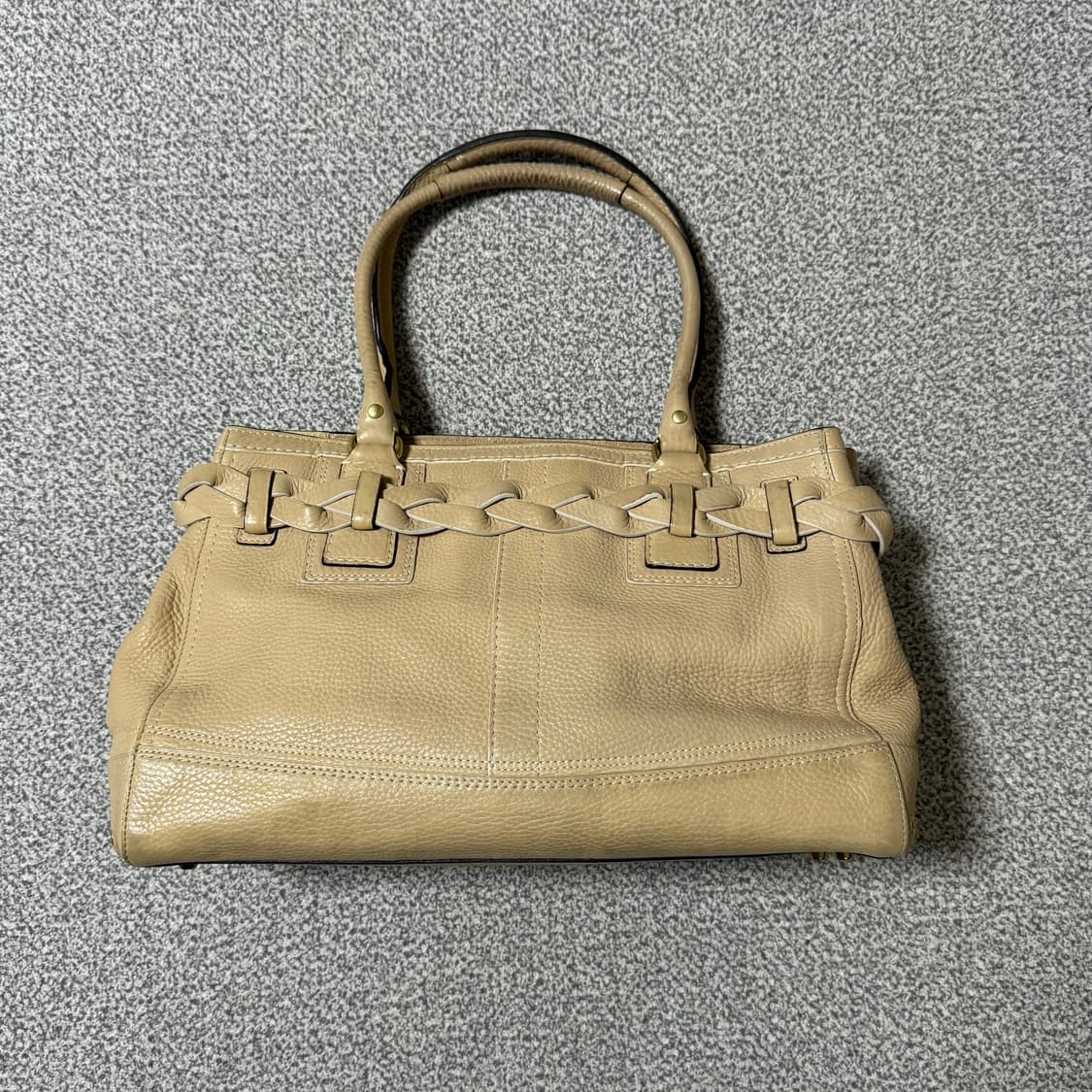 Coach 코치 레더 숄더백 상품이미지3