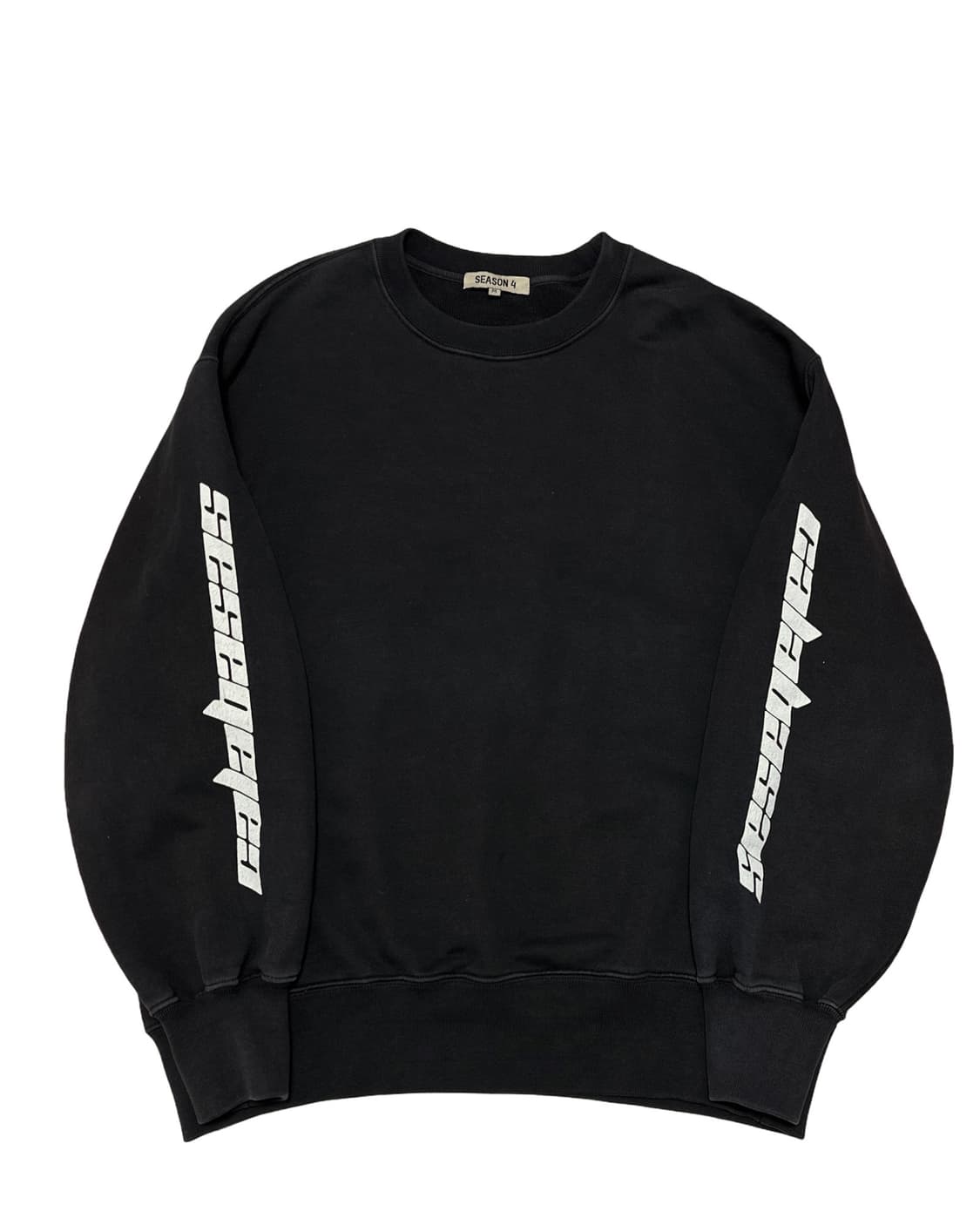 Yeezy 이지 시즌4 블랙 맨투맨 상품이미지1