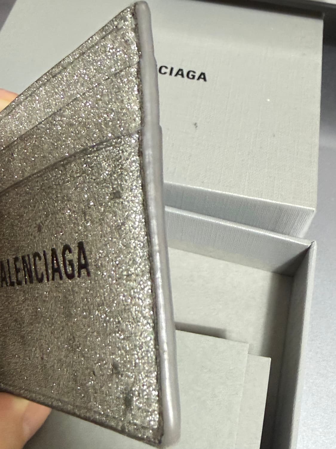 발렌시아가 글리터 카드지갑 상품이미지2