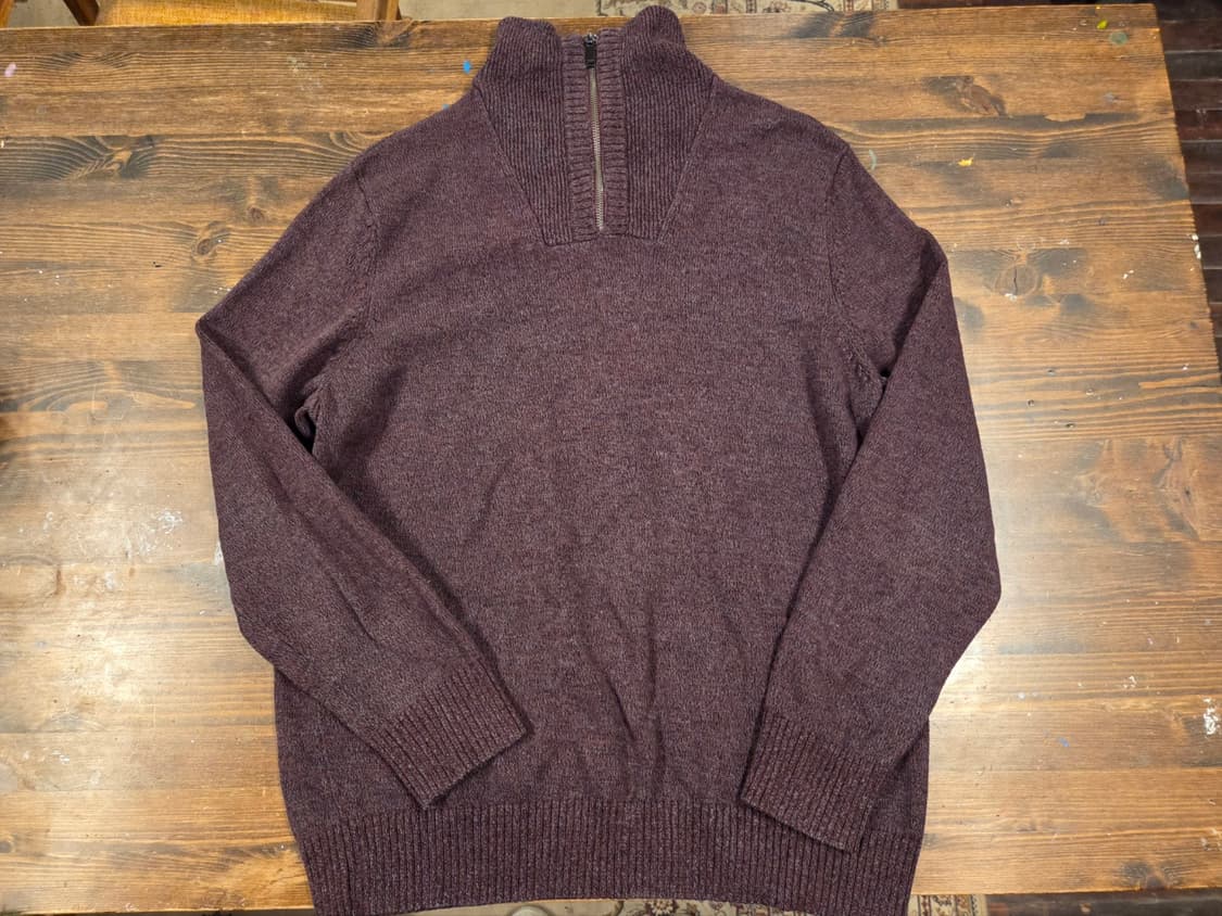 캘빈클라인 짚업니트 상품이미지1