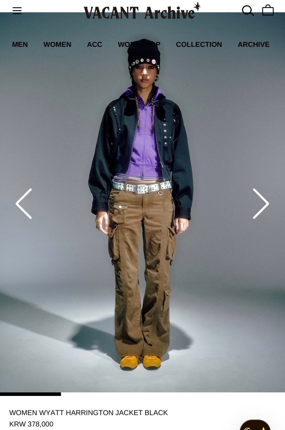 베이컨트 VACANT Archive Wyatt Harrington 자켓 상품이미지6