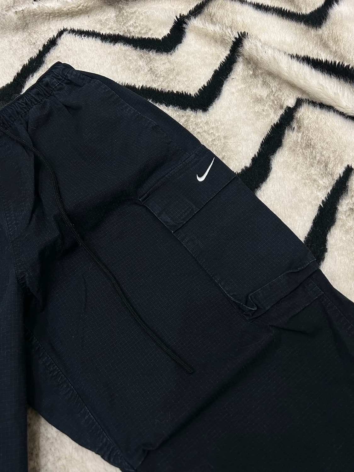 [S]나이키 우먼스 카고 우븐 팬츠/블랙 상품이미지1