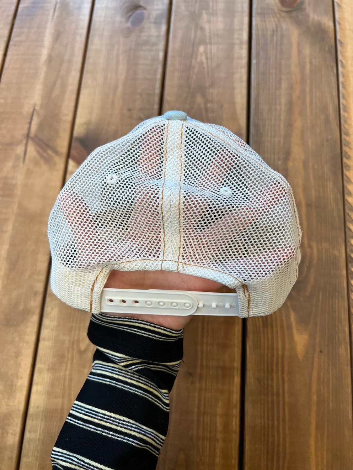 본더치 스카이블루 스웨이드 캡 상품이미지5