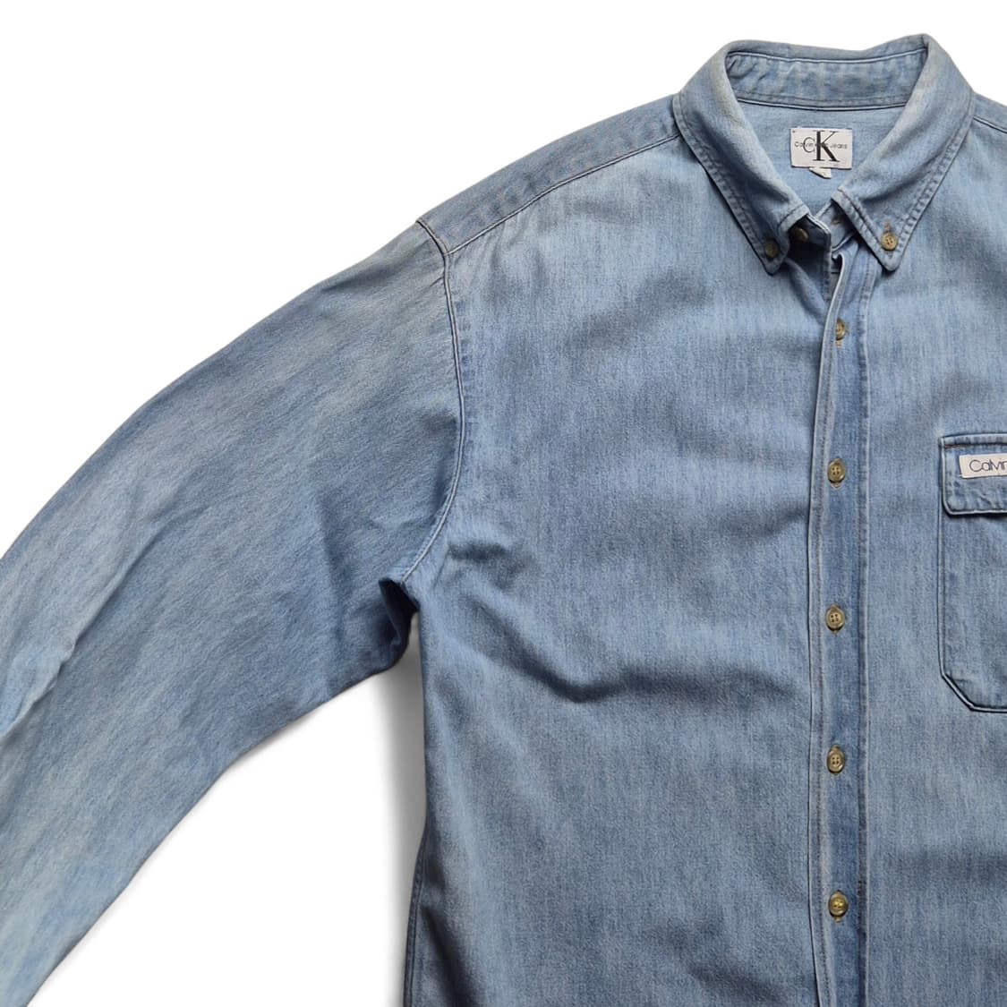 [90] 캘빈클라인 데님셔츠 상품이미지5
