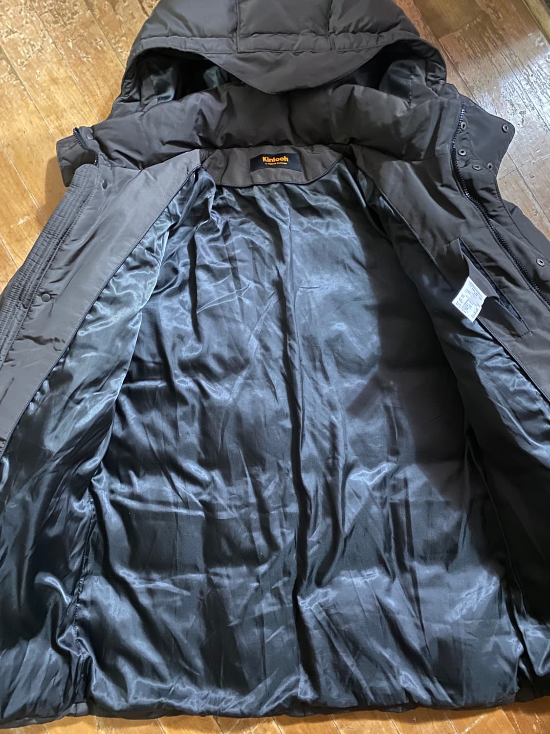 킨록앤더슨 다크 브라운 다운 패딩 110 (105추천) 상품이미지6