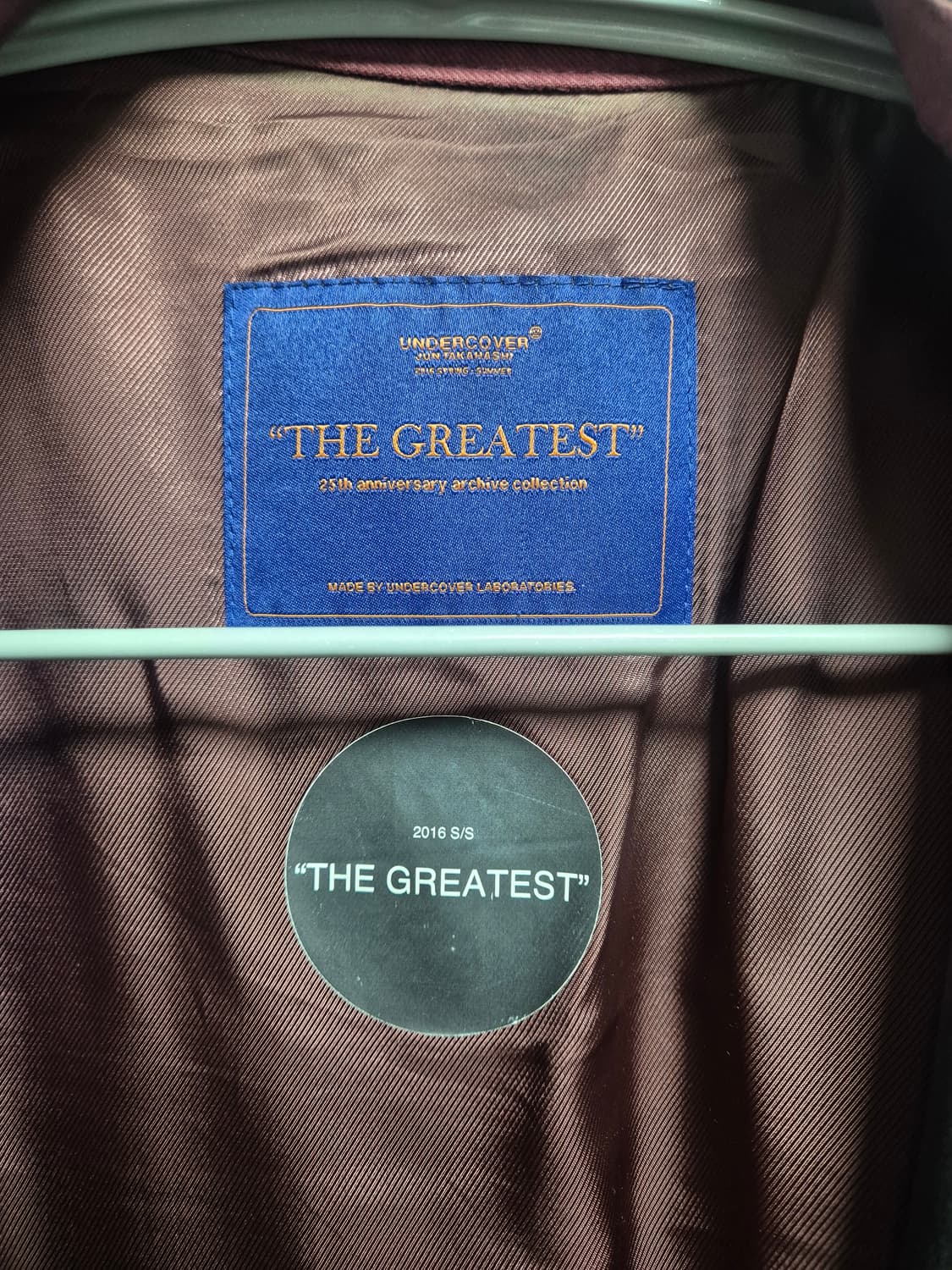 16SS 언더커버 레더자켓 3 상품이미지5