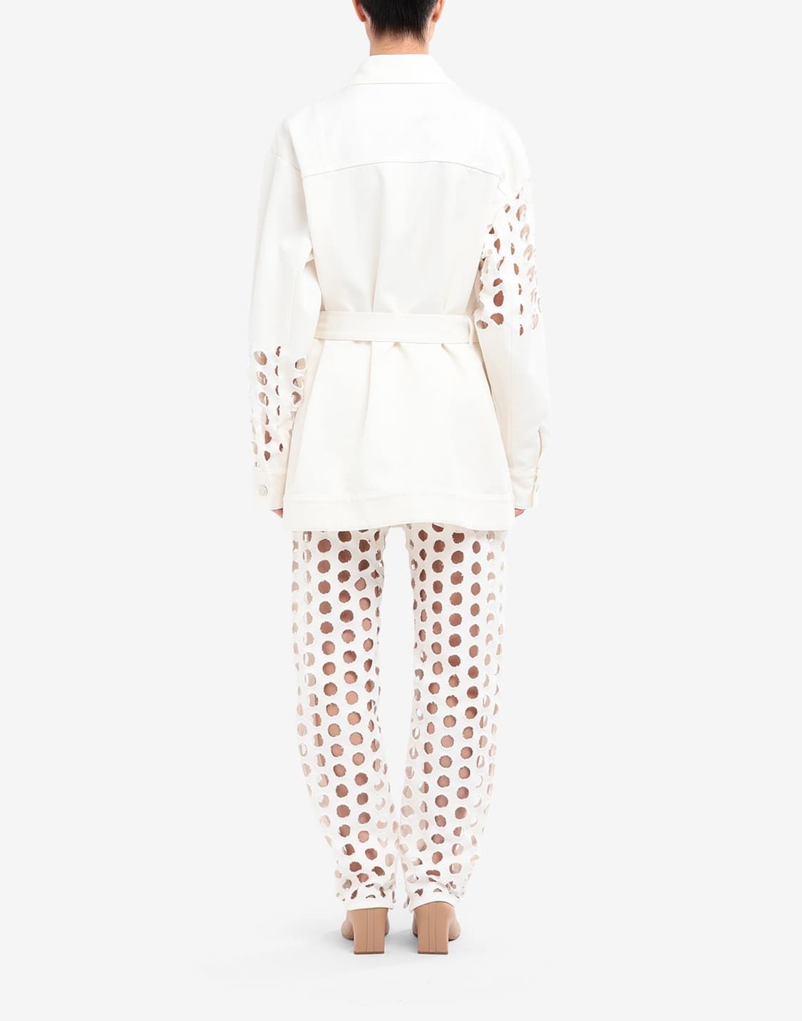 마르지엘라 펀치드 홀 데님 자켓  상품이미지4