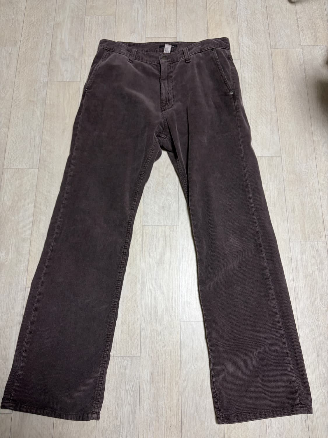 buj 해칭룸 퍼플 코듀로이 팬츠 상품이미지2