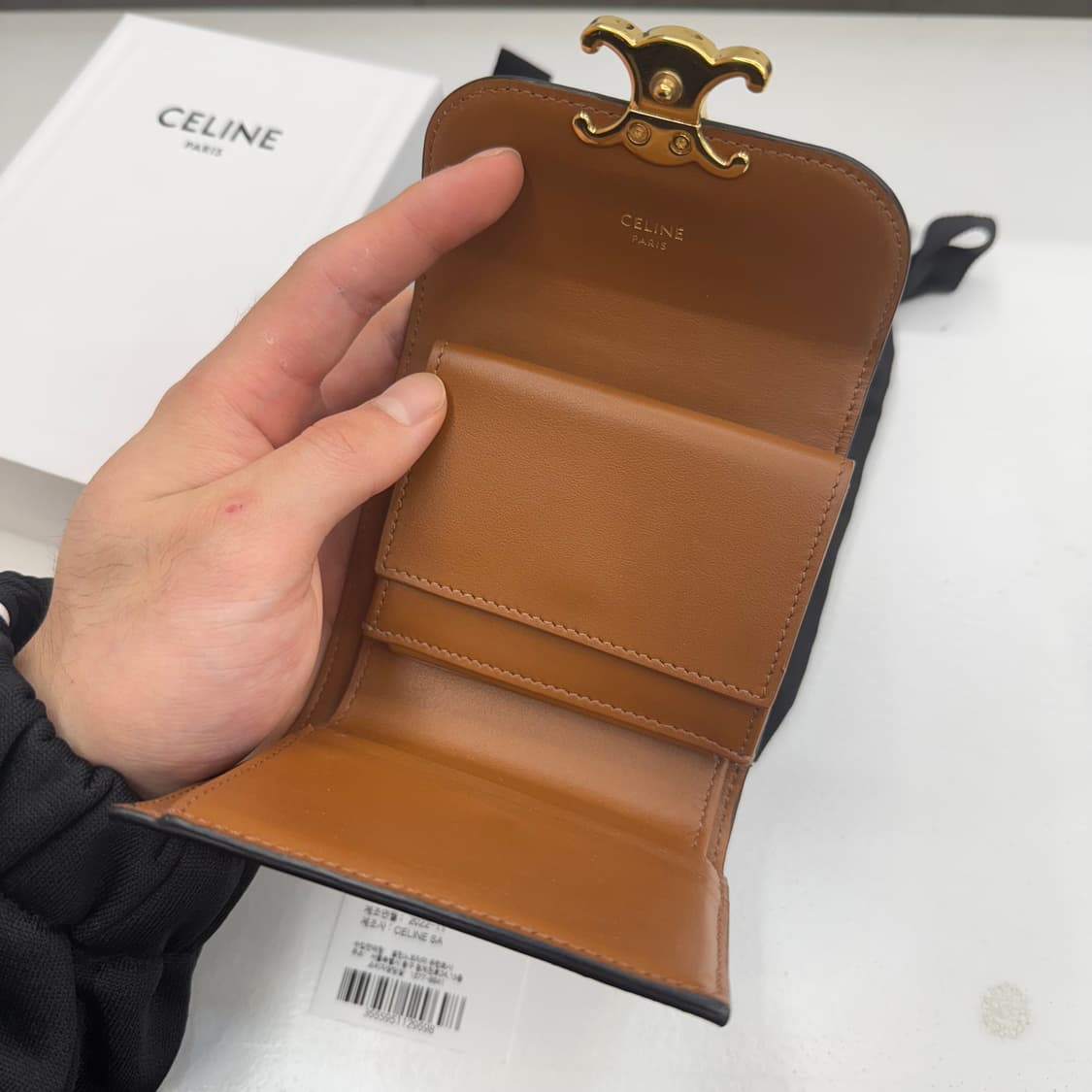 [풀박스] 셀린느 트리오페 반지갑 탄 상품이미지5