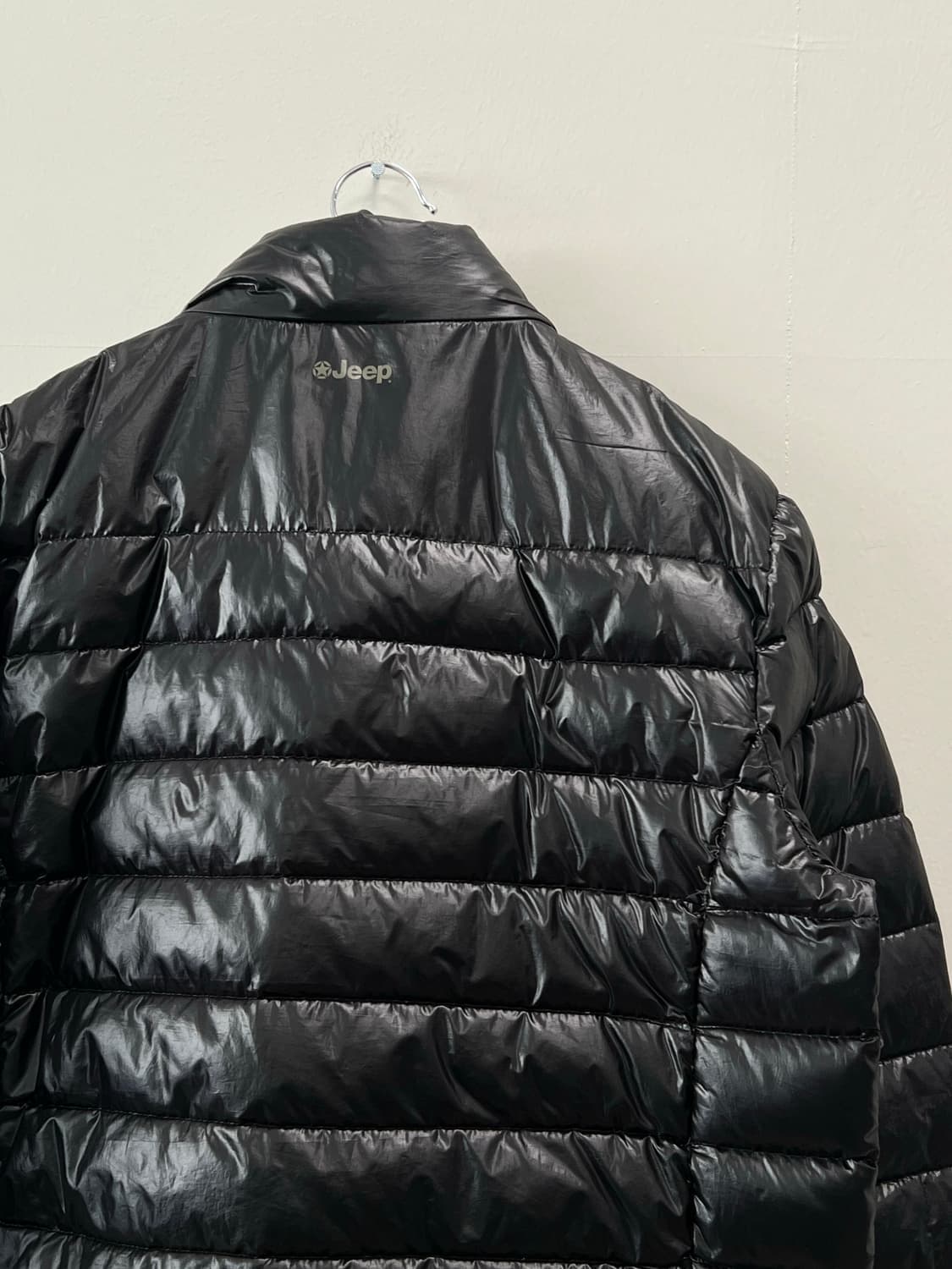 (L) 지프 올드스쿨 유광 경량 패딩 자켓 상품이미지6