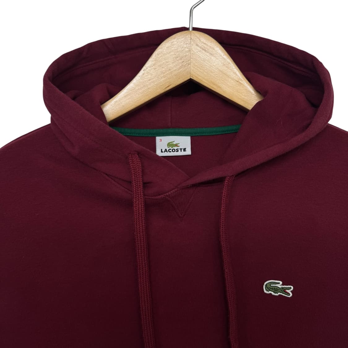 라코스테 로고 후드티 상품이미지2