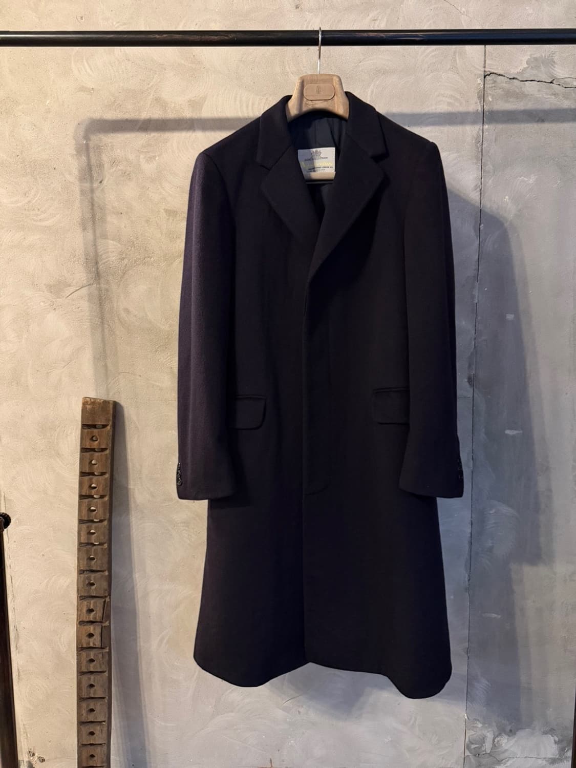 아쿠아스큐텀 캐시미어 체스터필드코트 95-100 상품이미지1