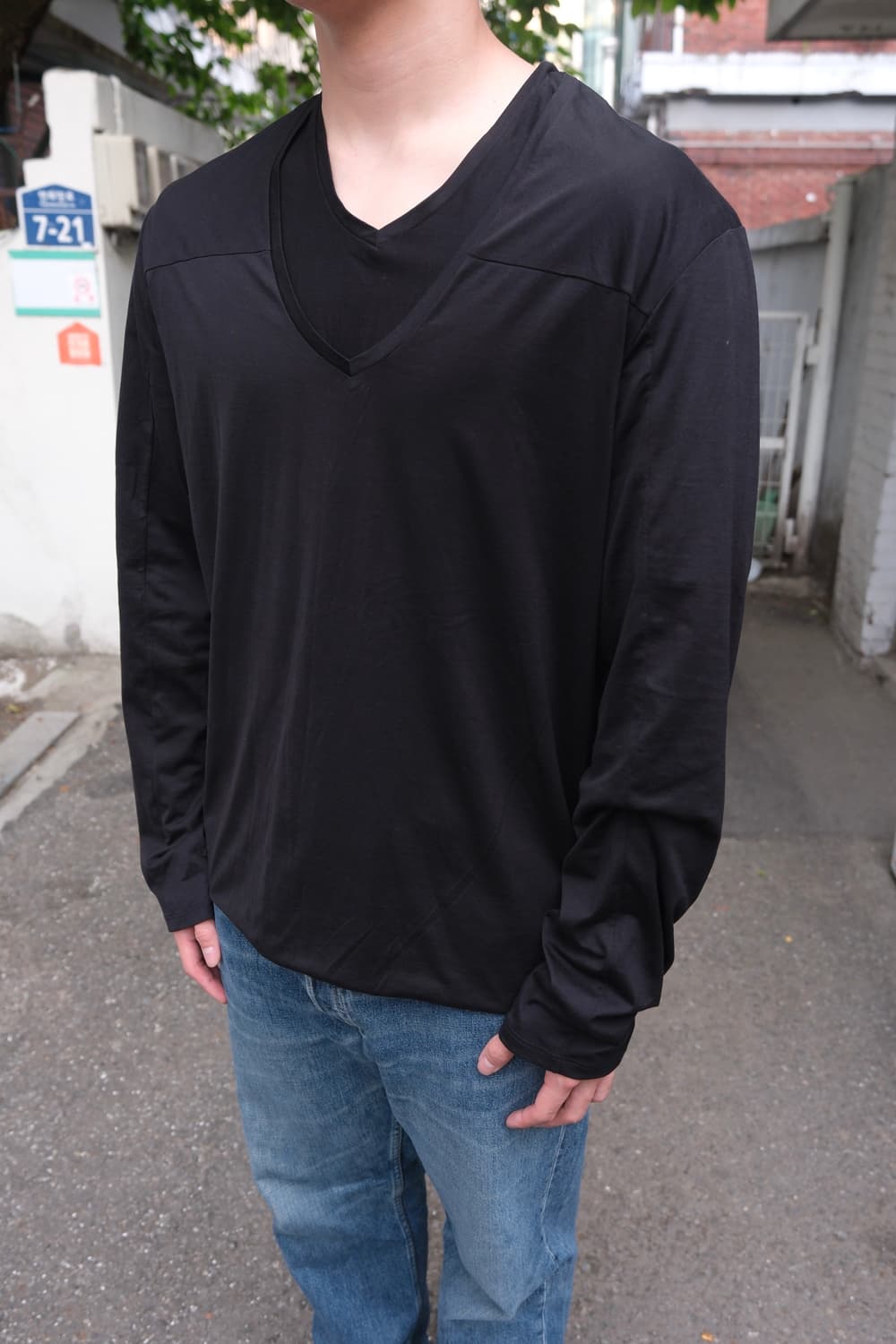Helmut lang 리버서블 롱슬리브 xl 상품이미지1