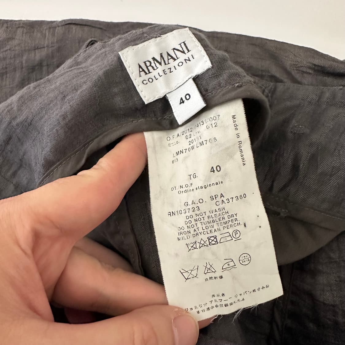 알마니 꼴레지오니 armani collezioni 스커트 상품이미지7