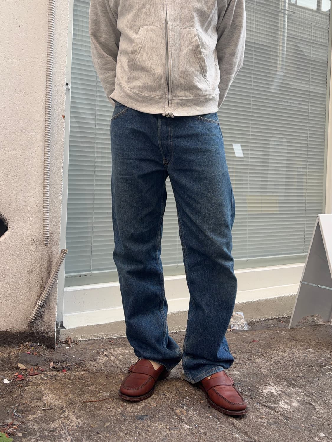 90’s Levi’s 501 501 USA denim washed pan 상품이미지2