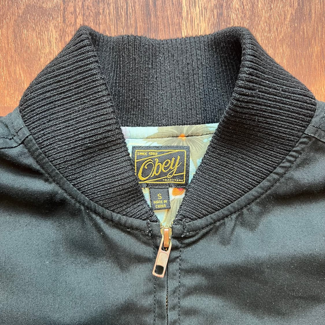 [S]OBEY 오베이 디테일 블루종 상품이미지3