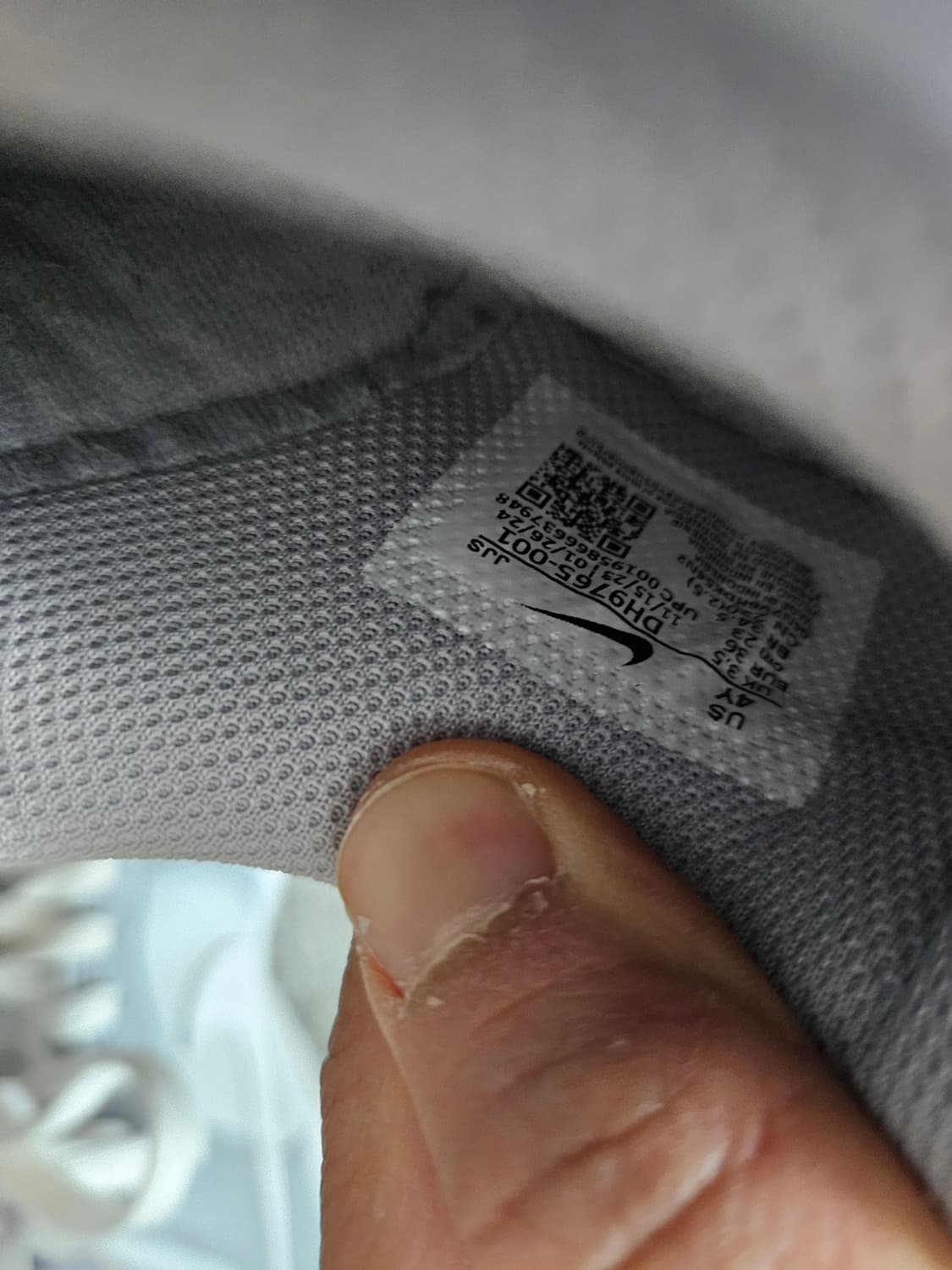 나이키 덩크 로우 GS 울프 그레이 230 상품이미지5