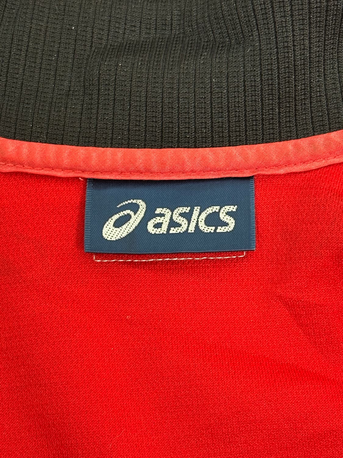 아식스 레드 빅 로고 프린팅 올드스쿨 트랙탑 져지  상품이미지5