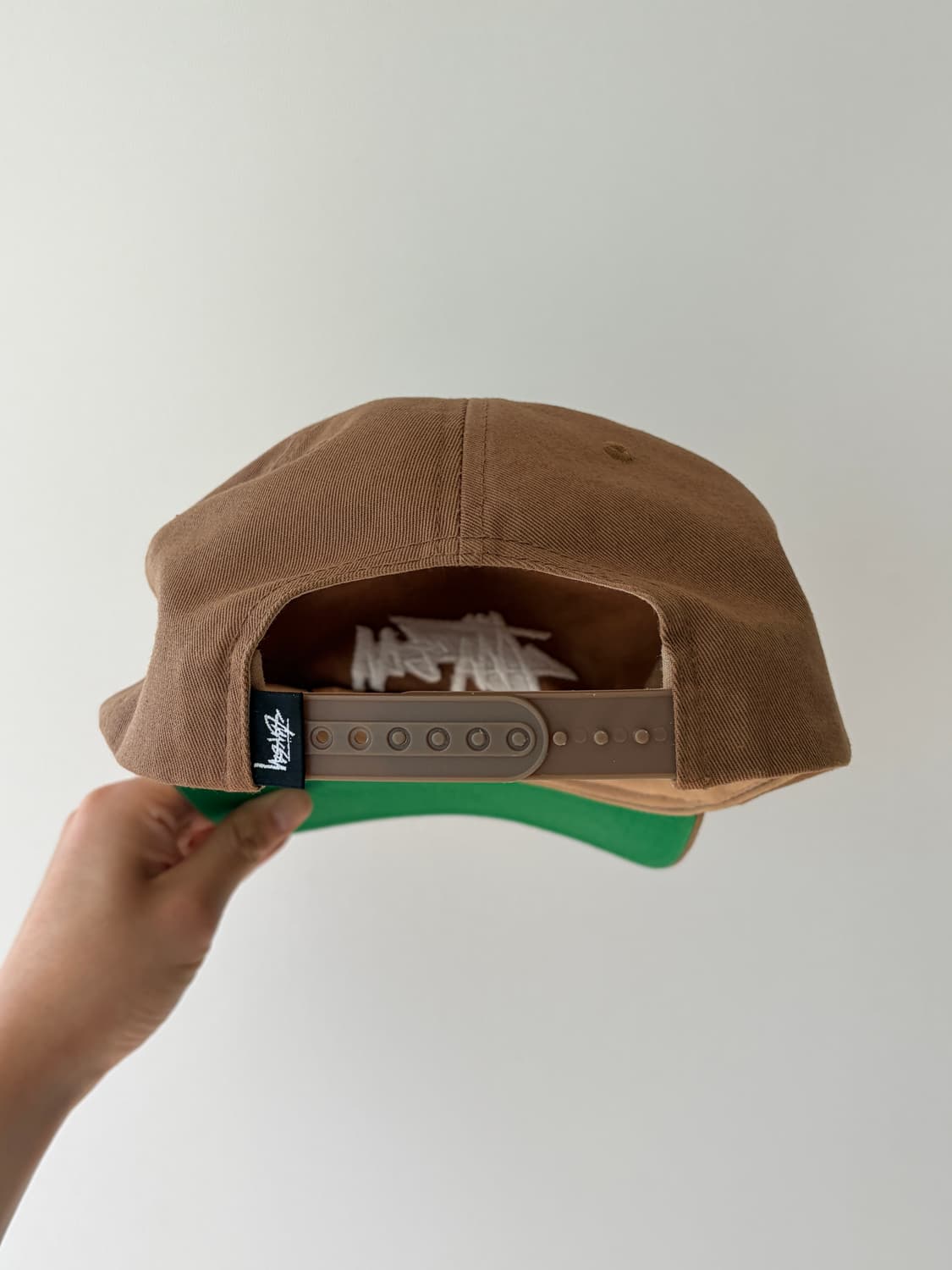 stussy 스투시 로우 프로파일 빅 베이직 스냅백 (코코아) 상품이미지4