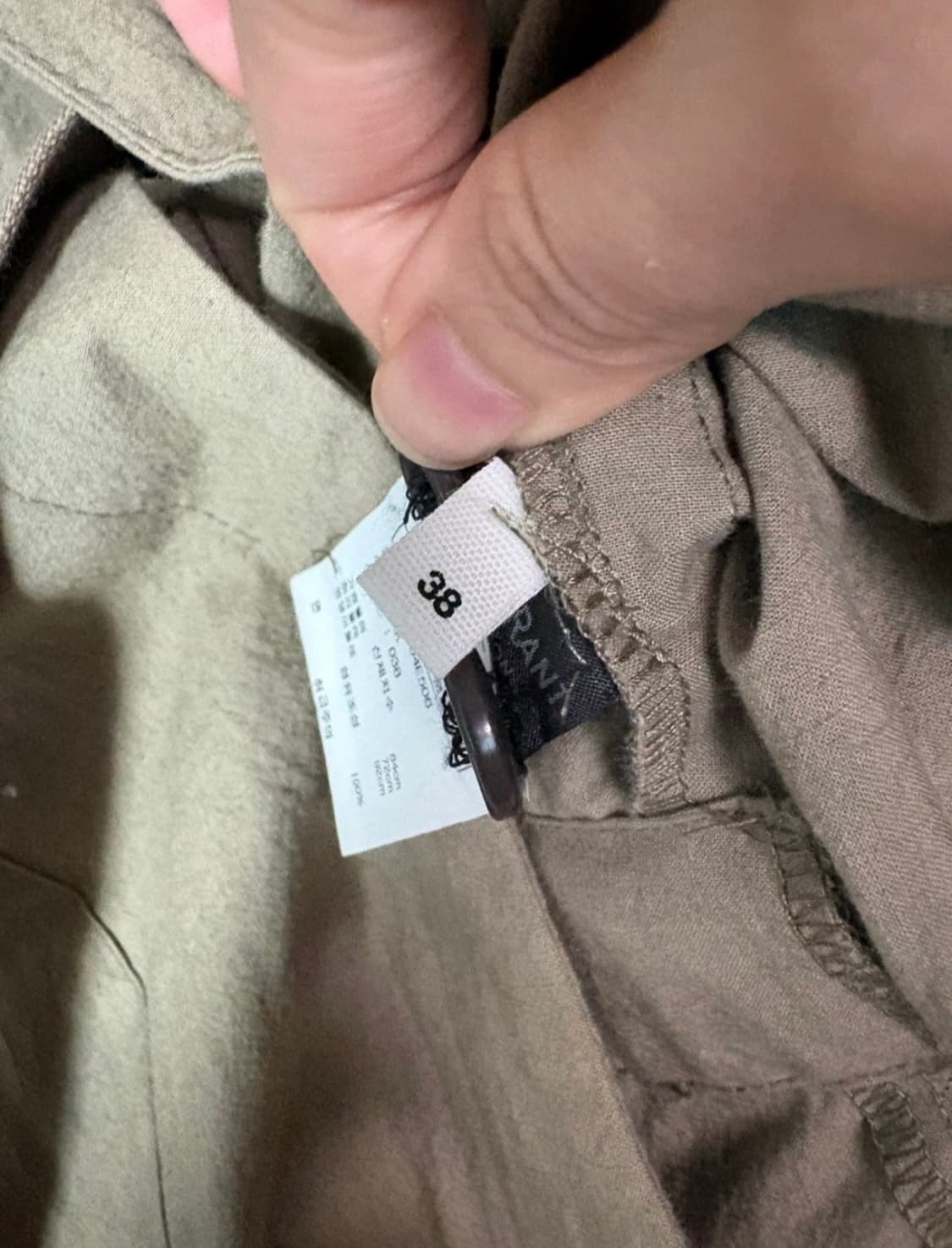  이자벨 마랑 에뚜왈 카키 자켓 상품이미지2