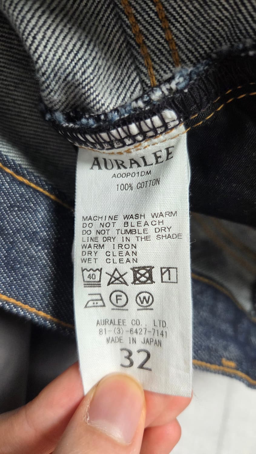 오라리 하드트위스트 데님 5p 32사이즈 상품이미지5