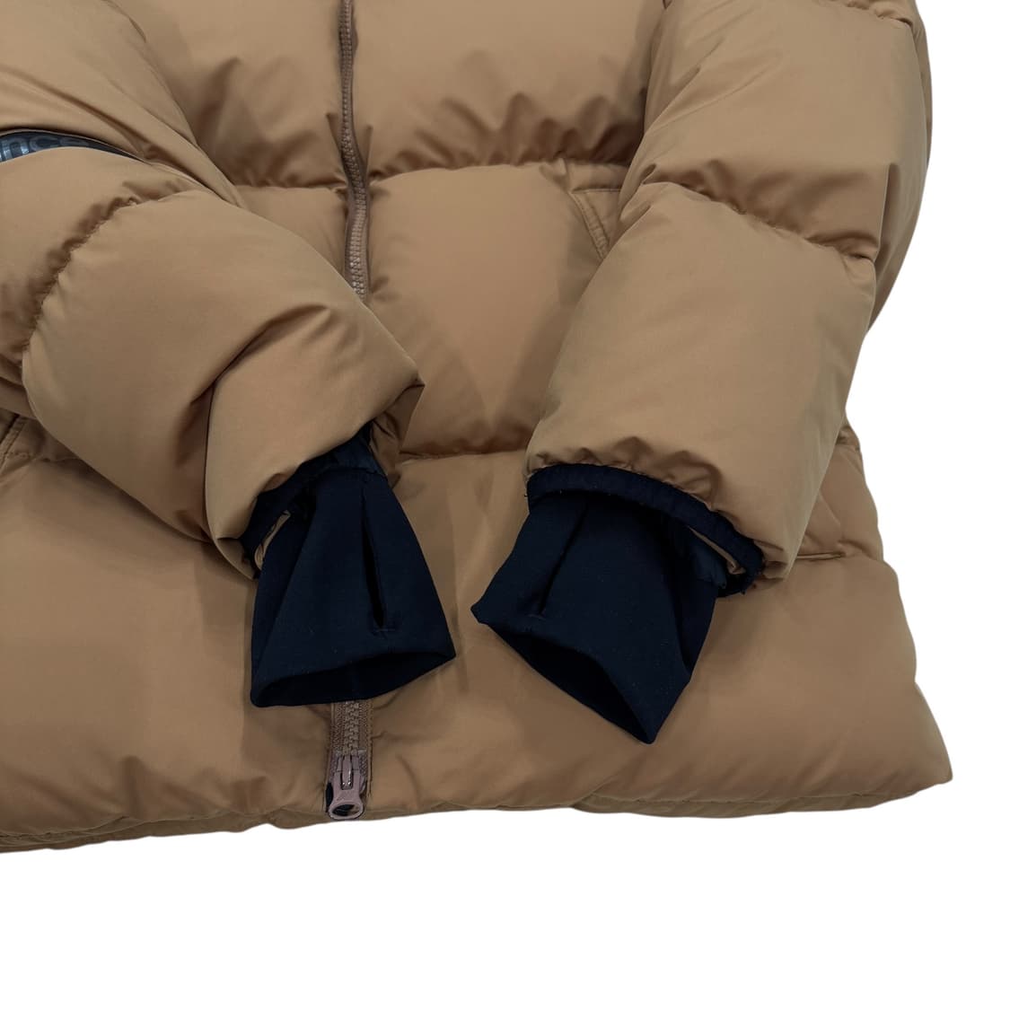 뉴발란스 UNI 액티브 구스 숏패딩 자켓 브라운 S 상품이미지7