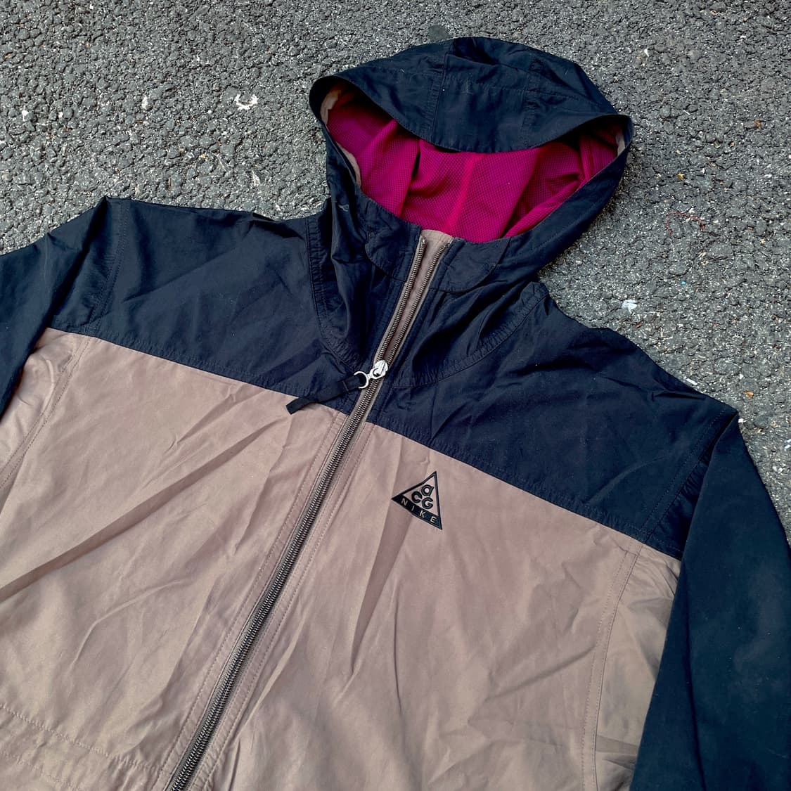 90s 나이키 acg 대대장 올드스쿨 고프코어 트랙자켓 바람막이 XL 상품이미지4