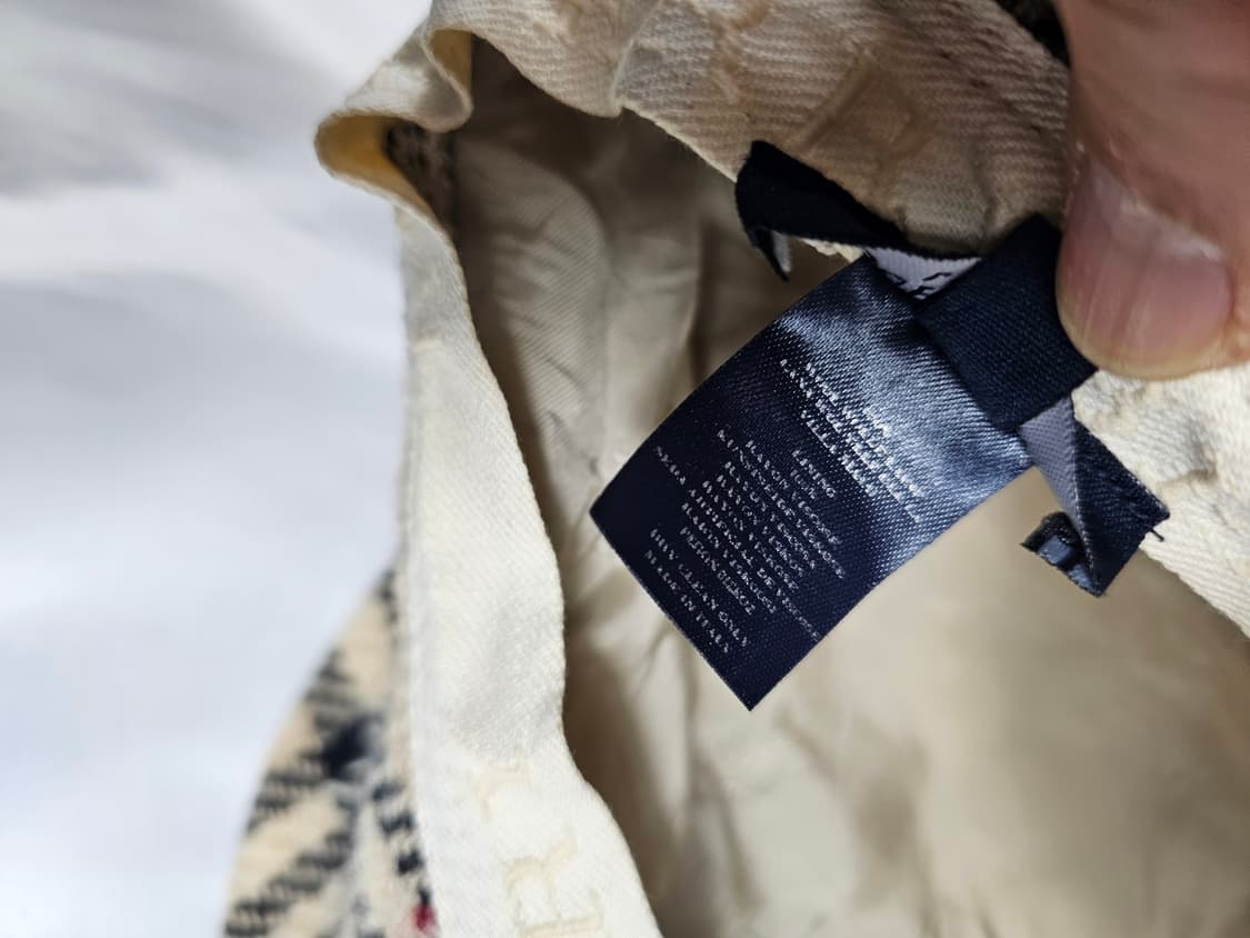 버버리체크버킷햇 상품이미지4