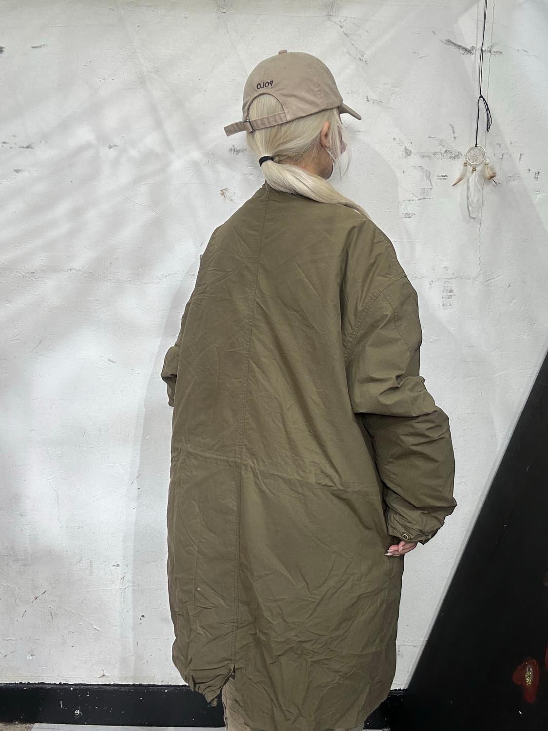 빈티지 올리브 카키 m65 야상 파카 자켓  상품이미지3