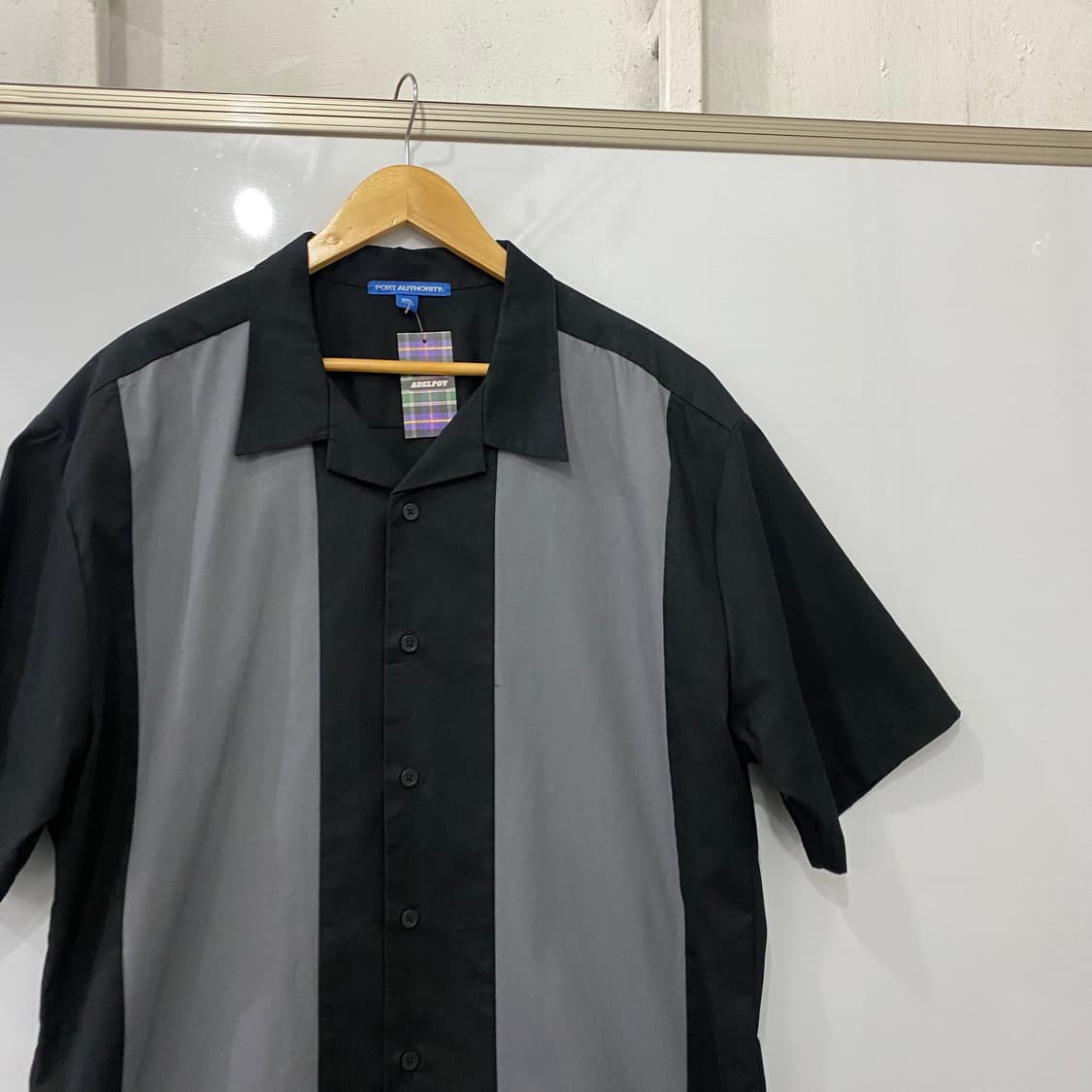 포트 패턴 반팔셔츠(2XL) 상품이미지3