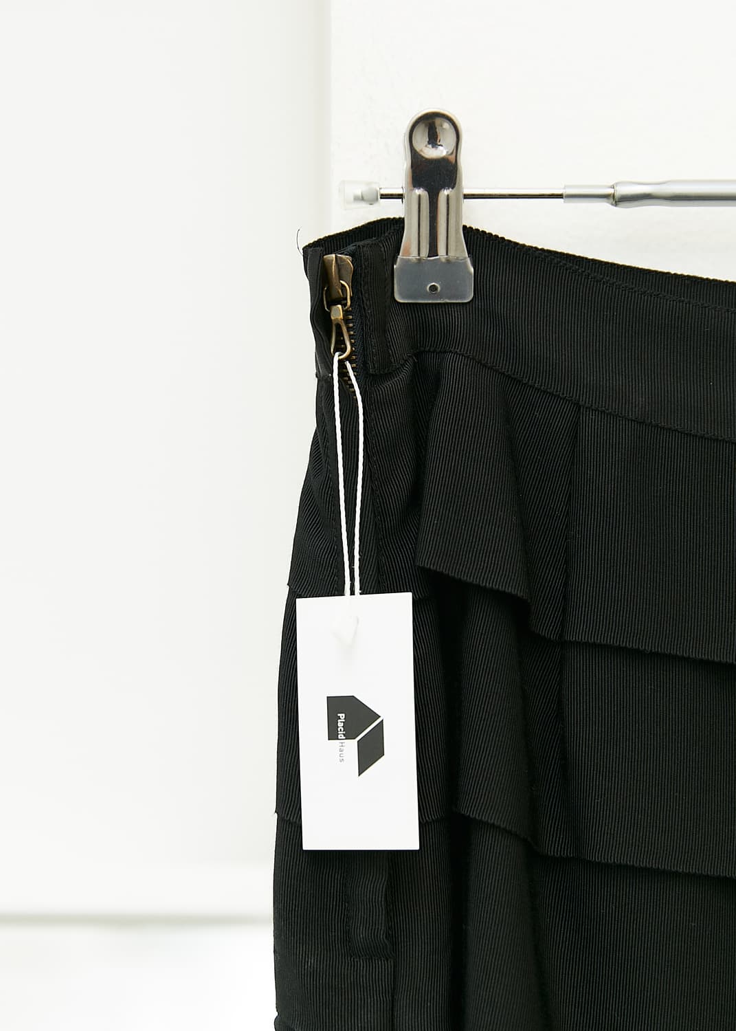 Rayon Ruffle Midi Skirt 상품이미지5