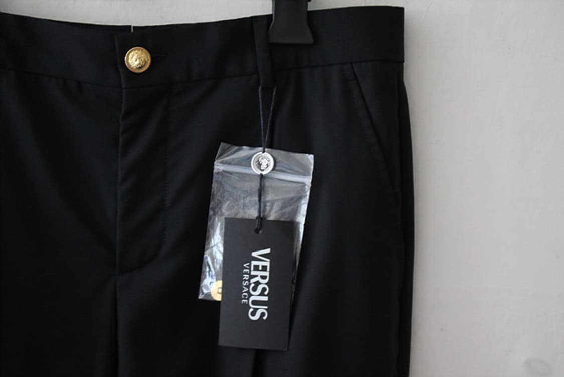 VERSACE 베르사체 정품 금장 메두사 단추 팬츠 바지 새제품 상품이미지2
