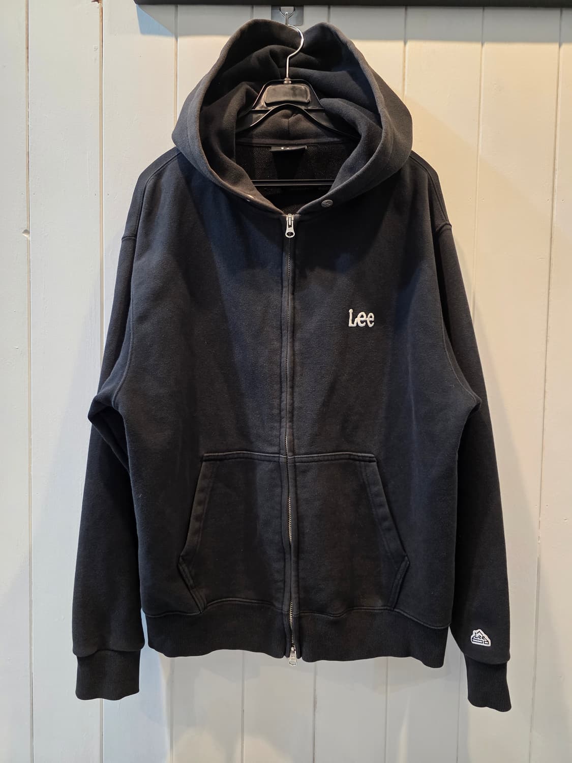 LEE 기모 후드 집업 상품이미지1