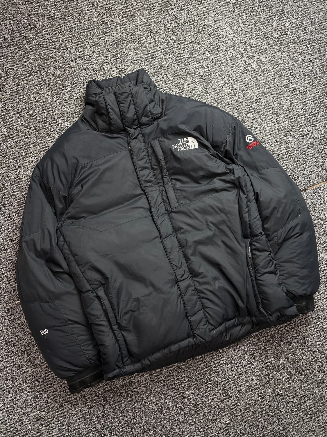 노스페이스 서밋 시리즈 블랙 구스 다운 푸퍼 패딩 2087 상품이미지1