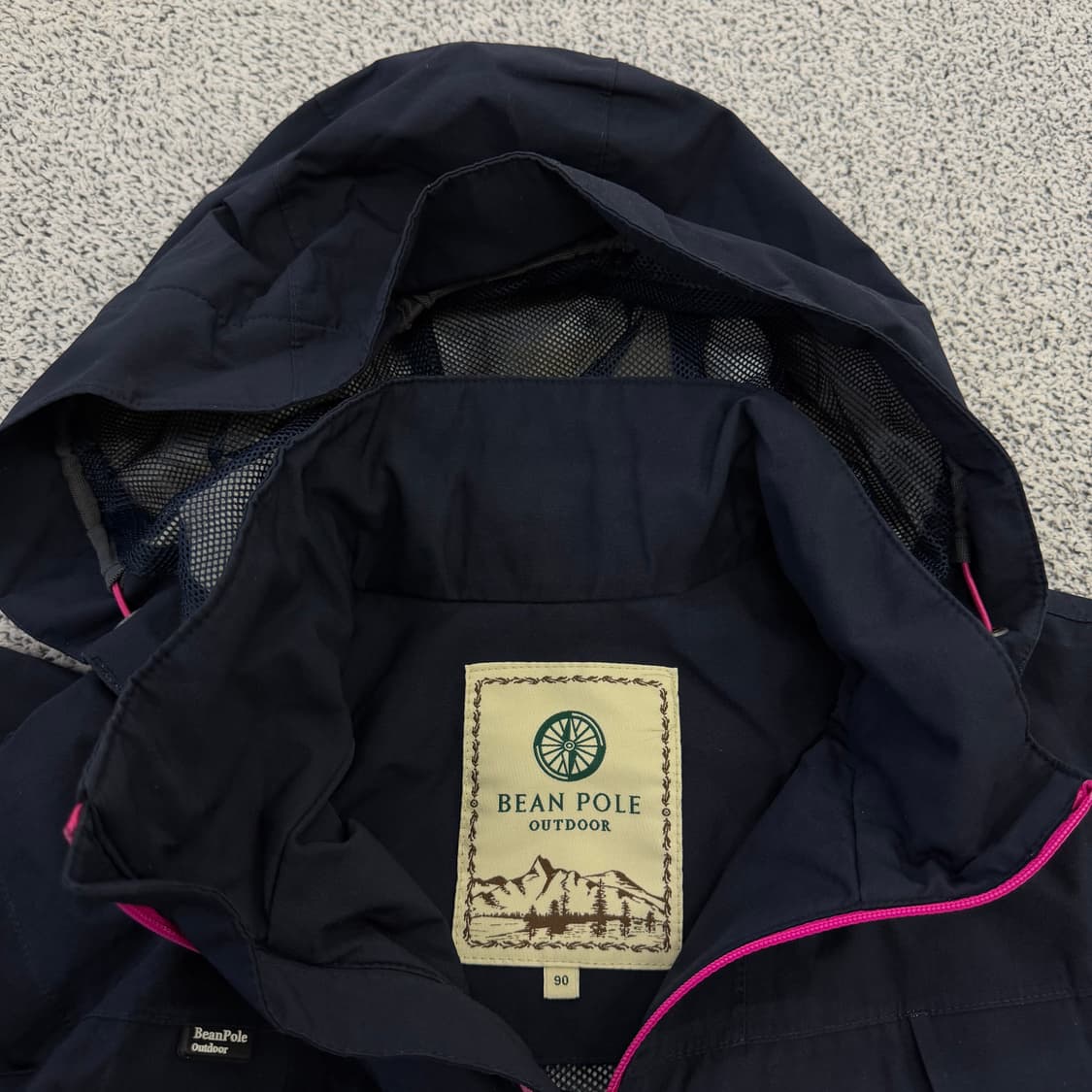 90 빈폴 여성 바람막이 자켓 0128H1 상품이미지4