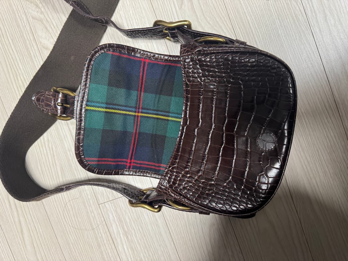 폴로 랄프로렌 레더 숄더백 상품이미지3