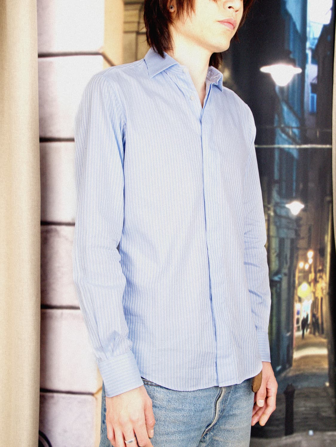 Z Cotton Stripe Shirts 상품이미지2