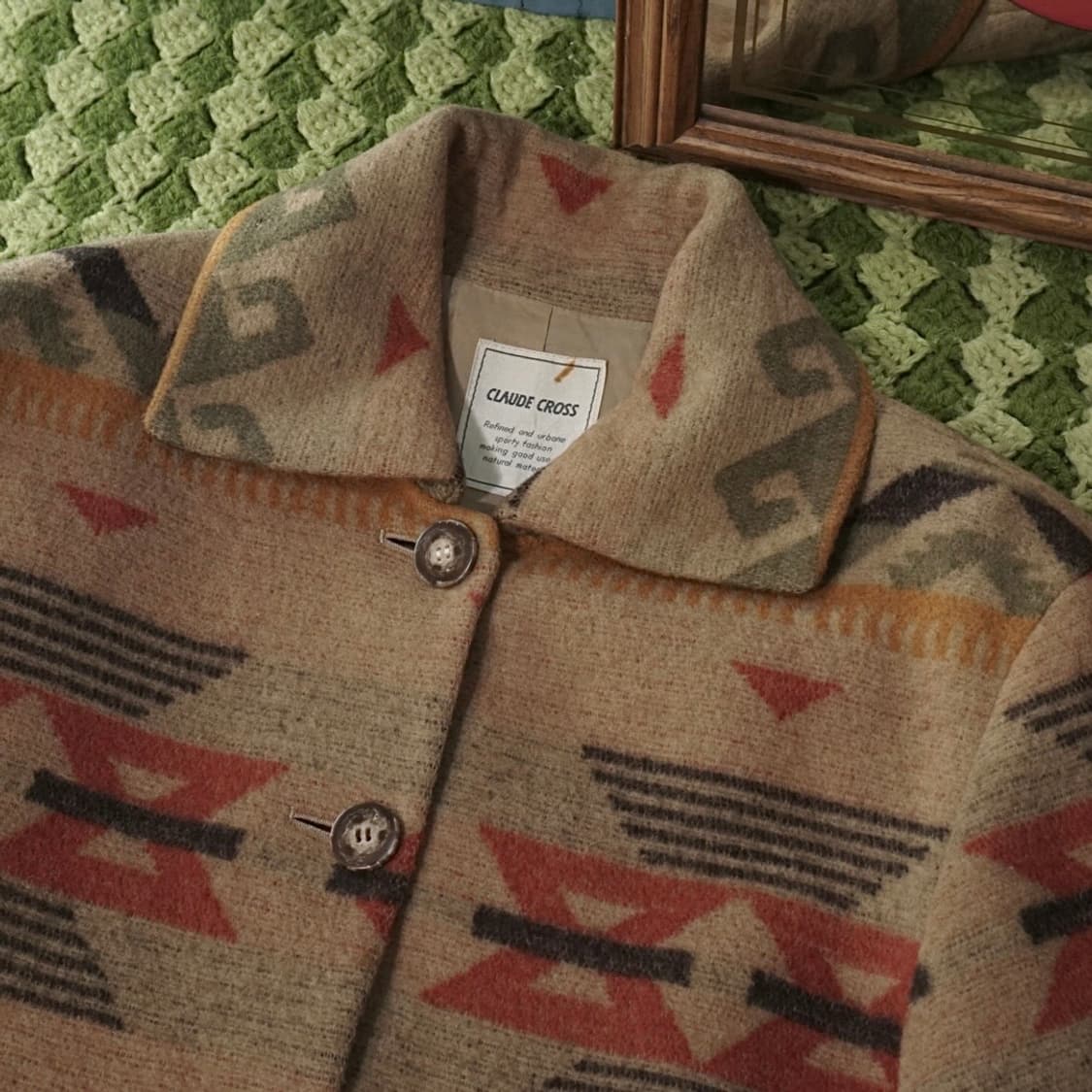 빈티지 나바호 패턴 자켓 상품이미지6