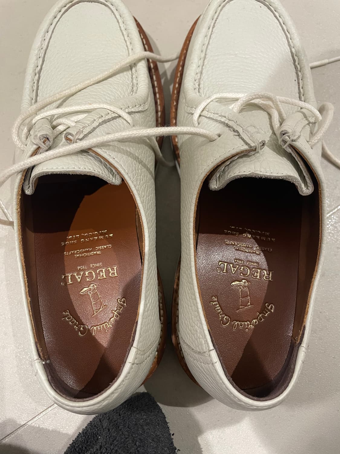 금강제화 리갈 201d 티롤리안 화이트 255 상품이미지2