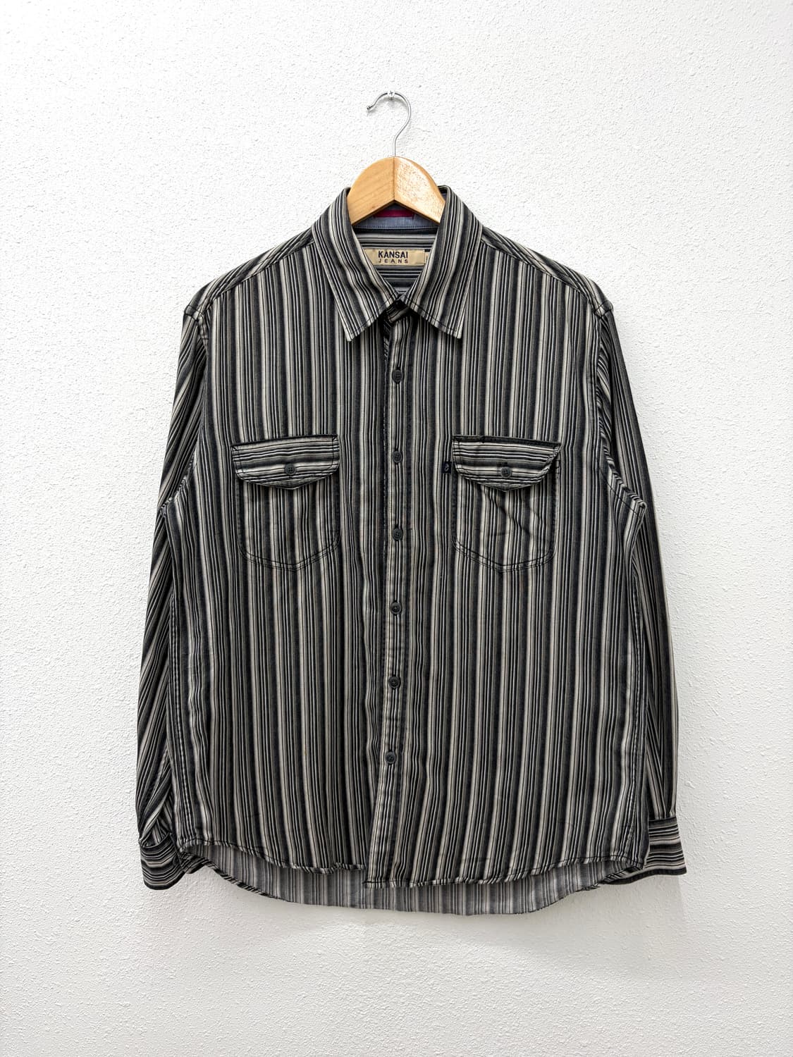 KANSAI JEANS 스트라이프 셔츠 상품이미지1