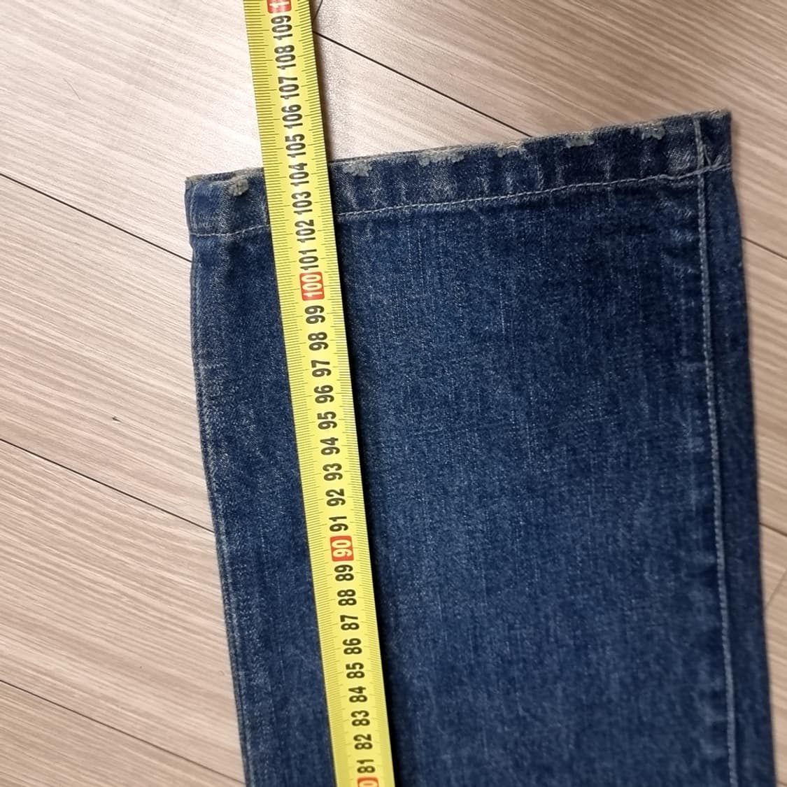 japan 빔즈 데님 워싱 미해군카고 바지(실측) 상품이미지6