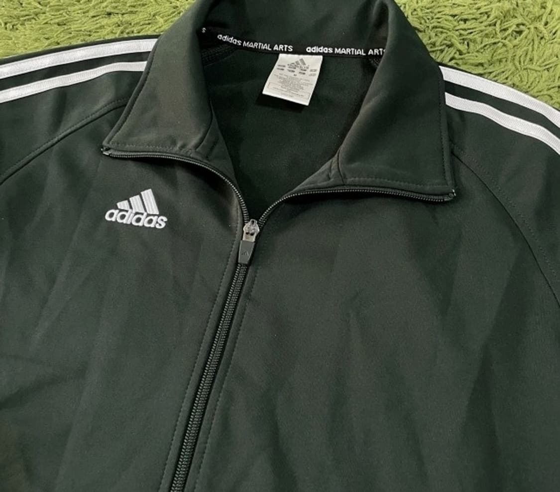 아디다스 딥그린 진초록 트랙탑 져지집업 95/M 상품이미지2