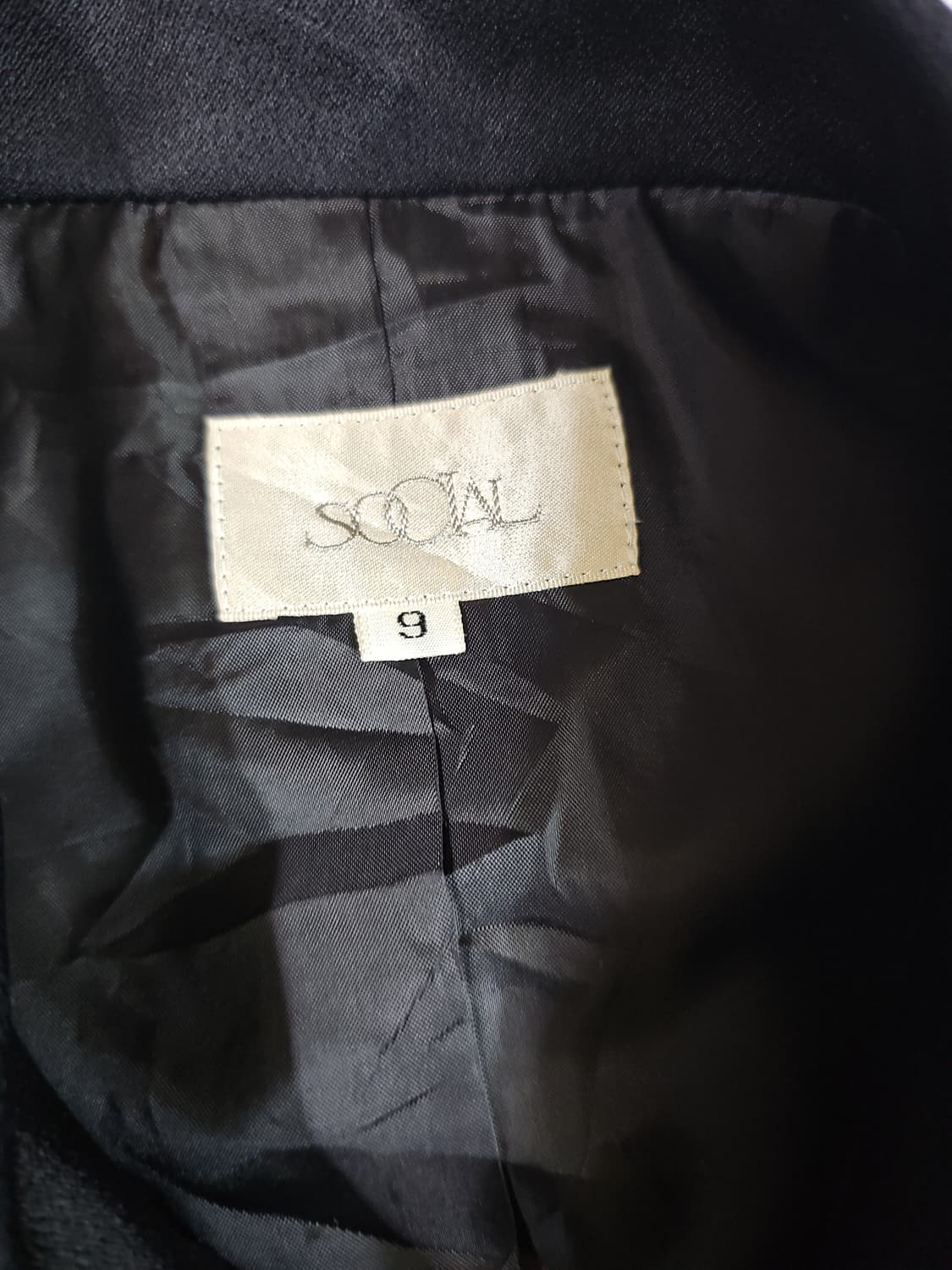 일본 빈티지 새틴 리본 타이 크롭 볼레로 블레이저 자켓 상품이미지4