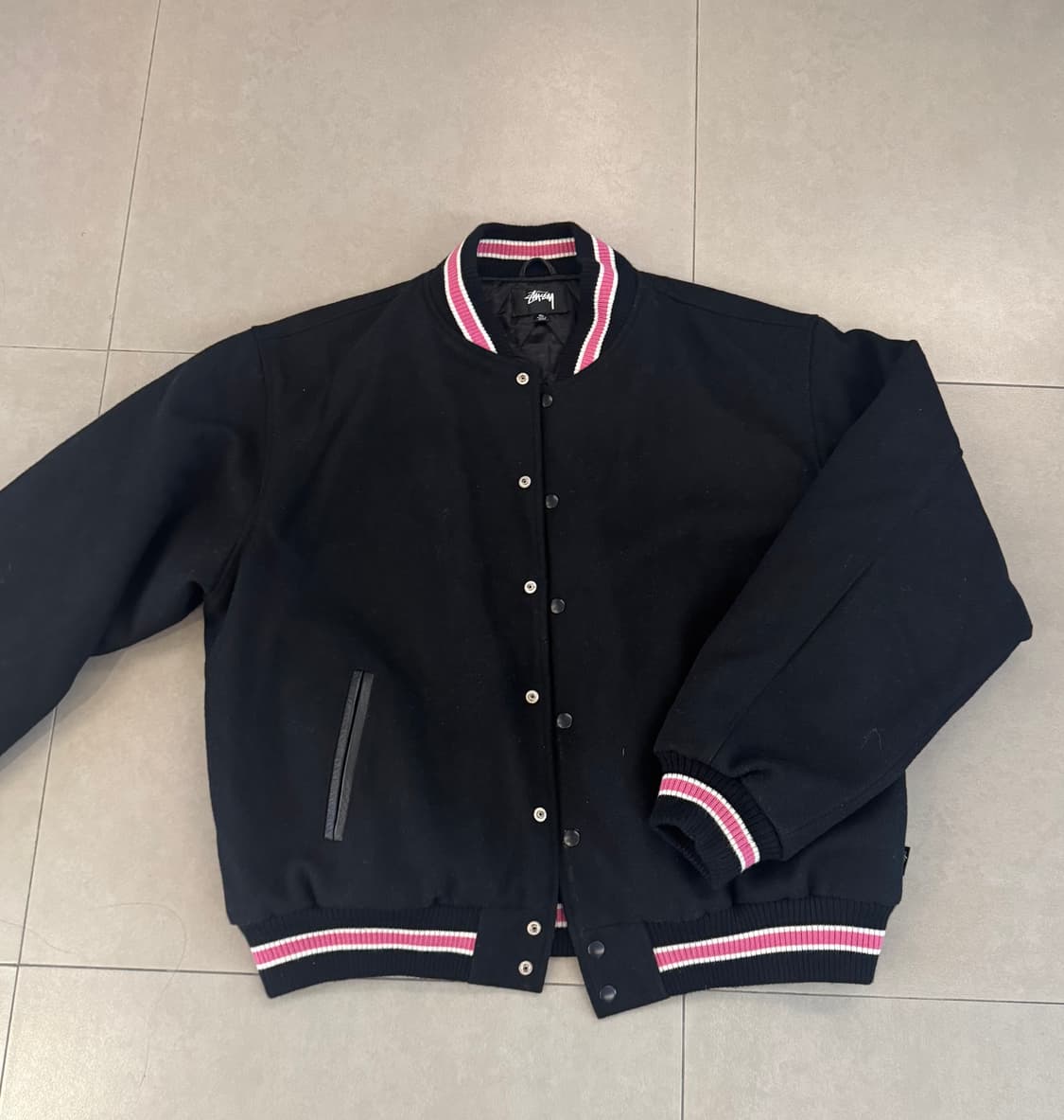 Stussy Melton 바시티 자켓 XL 상품이미지1