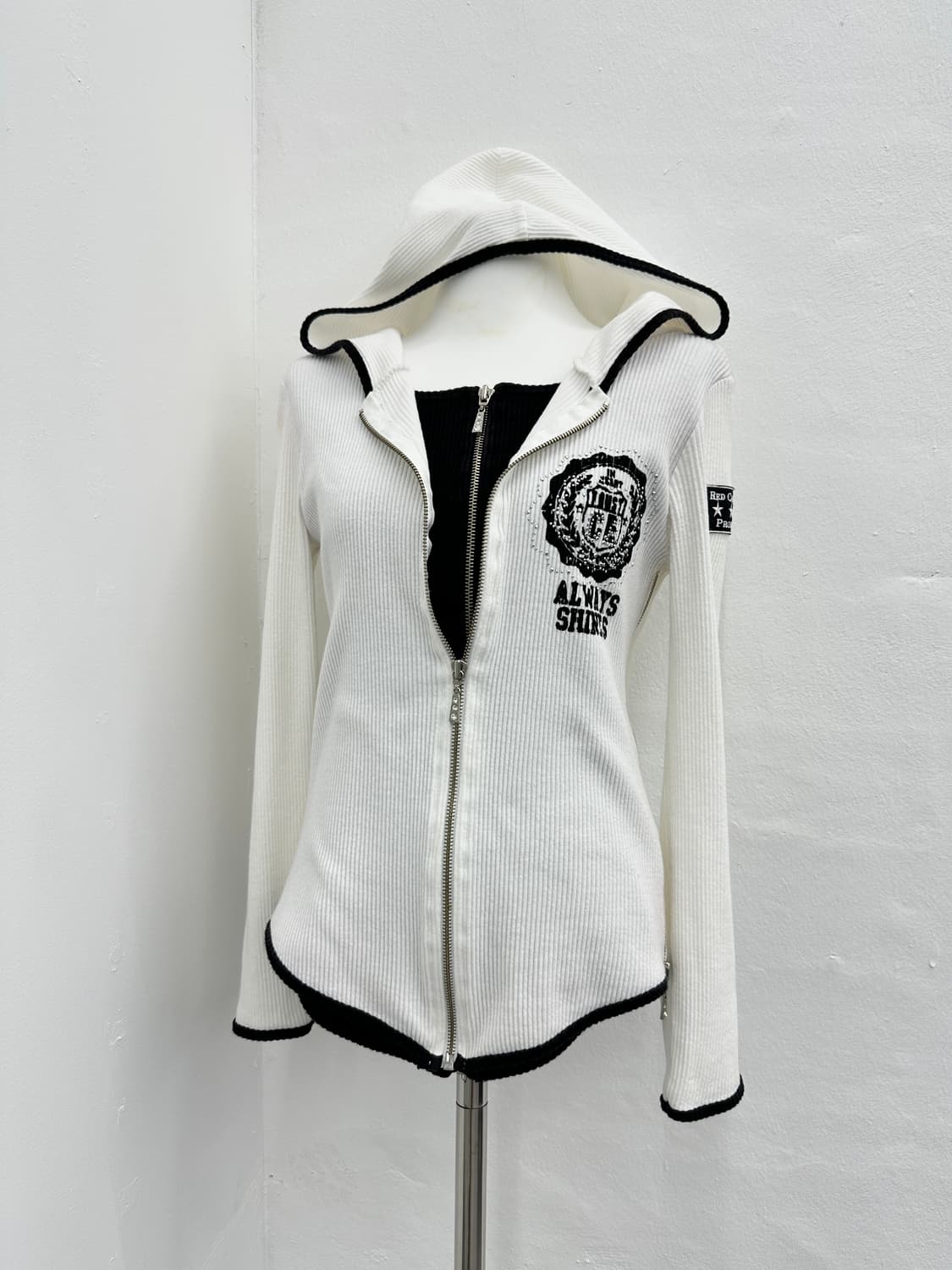 DEM SENSE cubic detail 2way zip up 상품이미지1