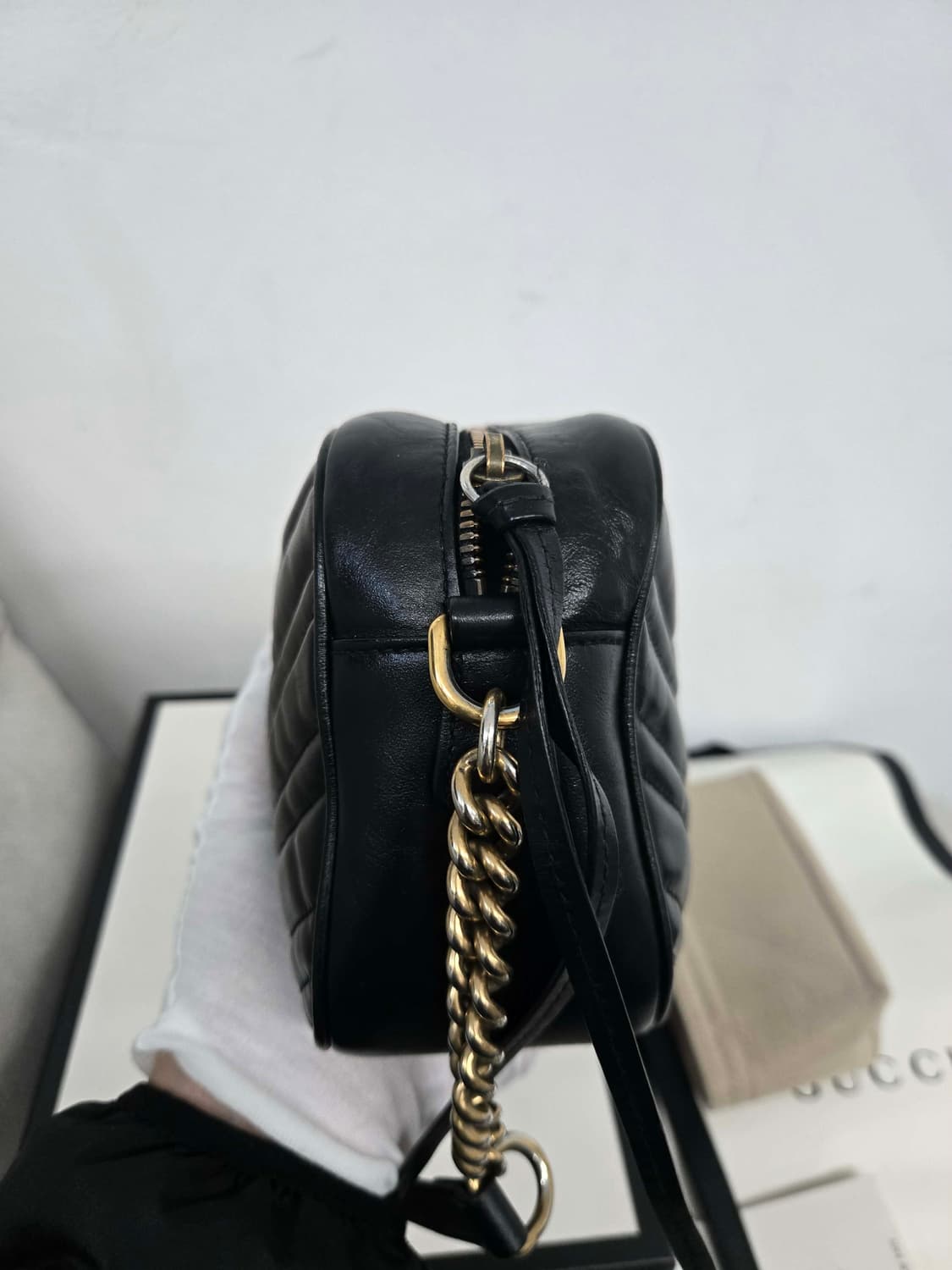 [보증서 정품] 구찌 마몬트 GG 숄더백 상품이미지2