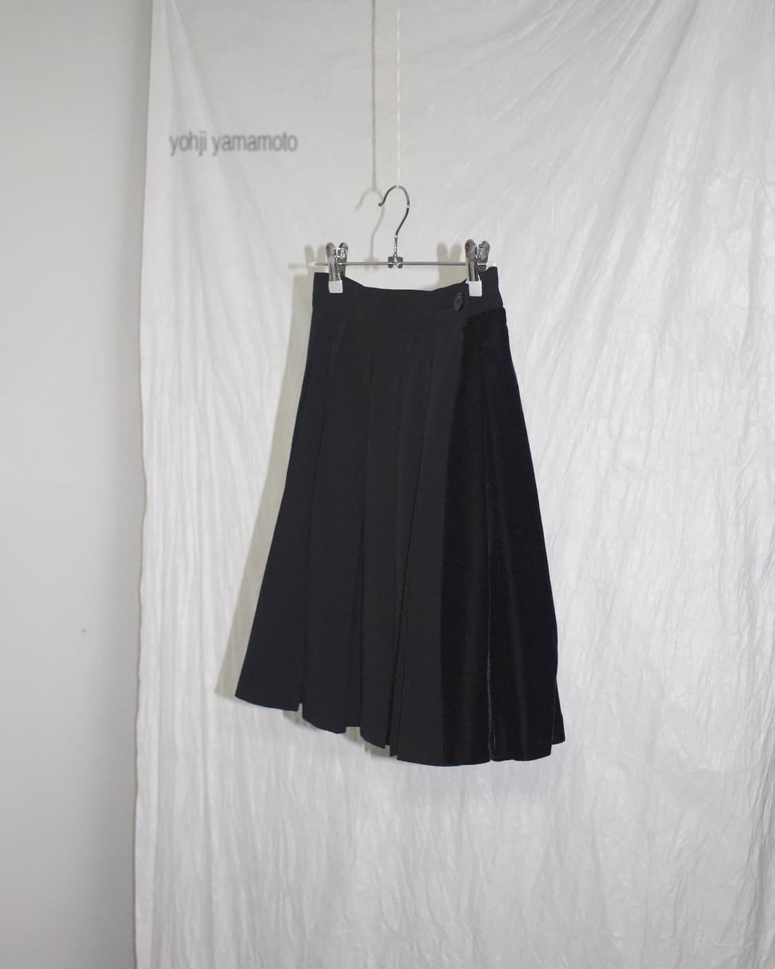 velvet mix wool skirt 상품이미지3