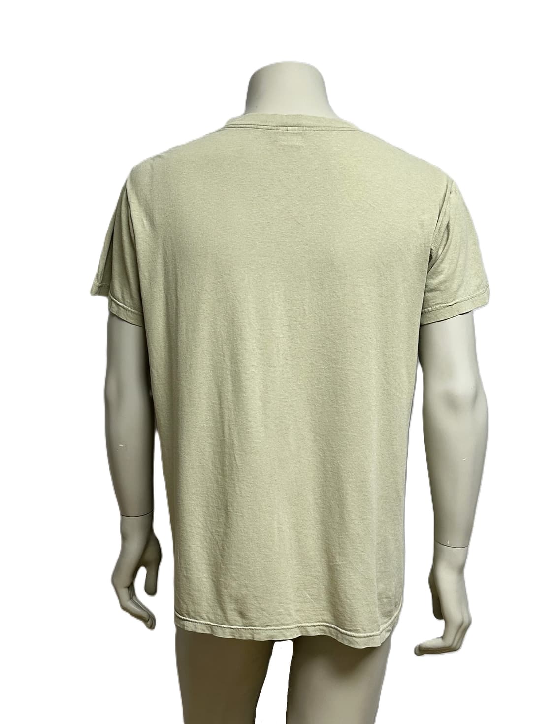 미군 카키색 구형 라운드 반팔 티셔츠 (L) (1) (만원샵) 상품이미지4