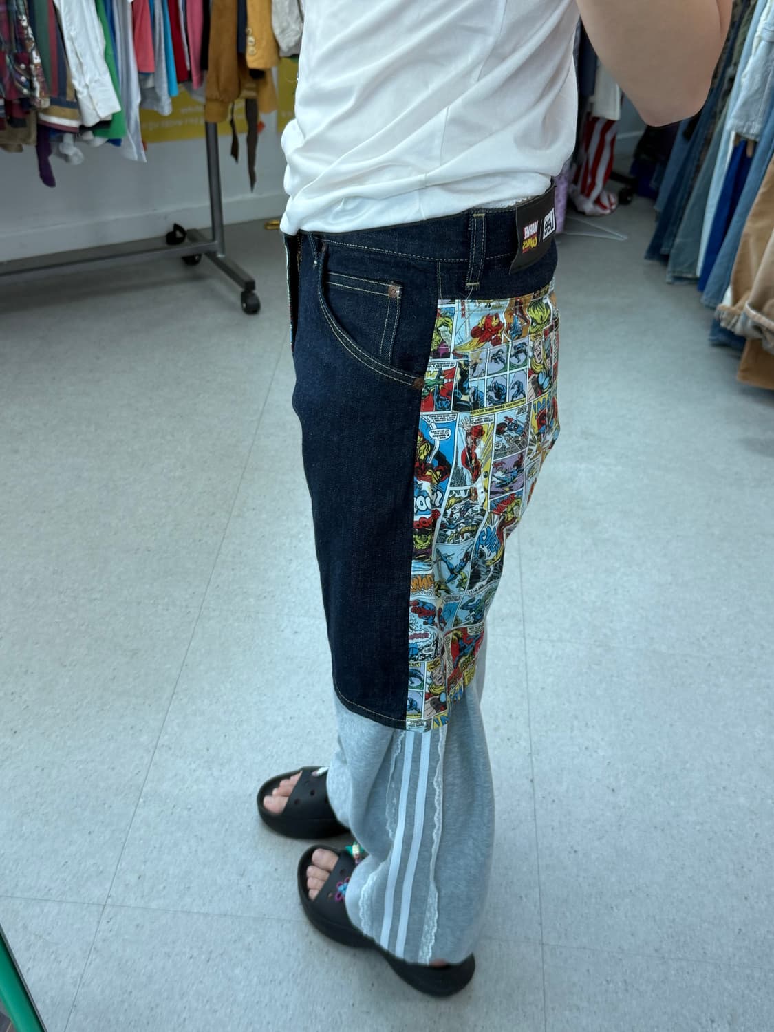 Lee x marvel denim short pants  상품이미지8