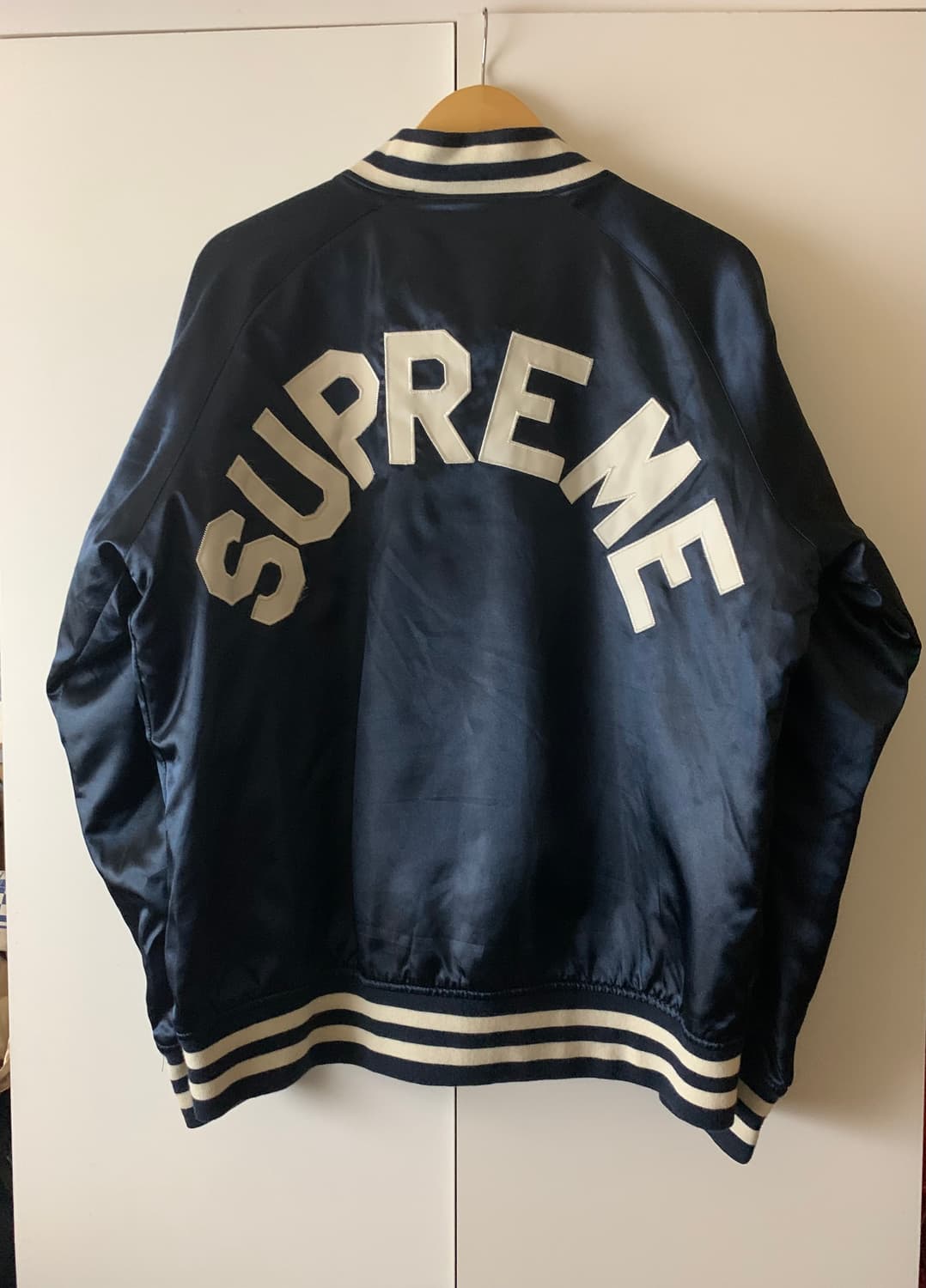 supreme X champion 슈프림 사틴 자켓 L 상품이미지2